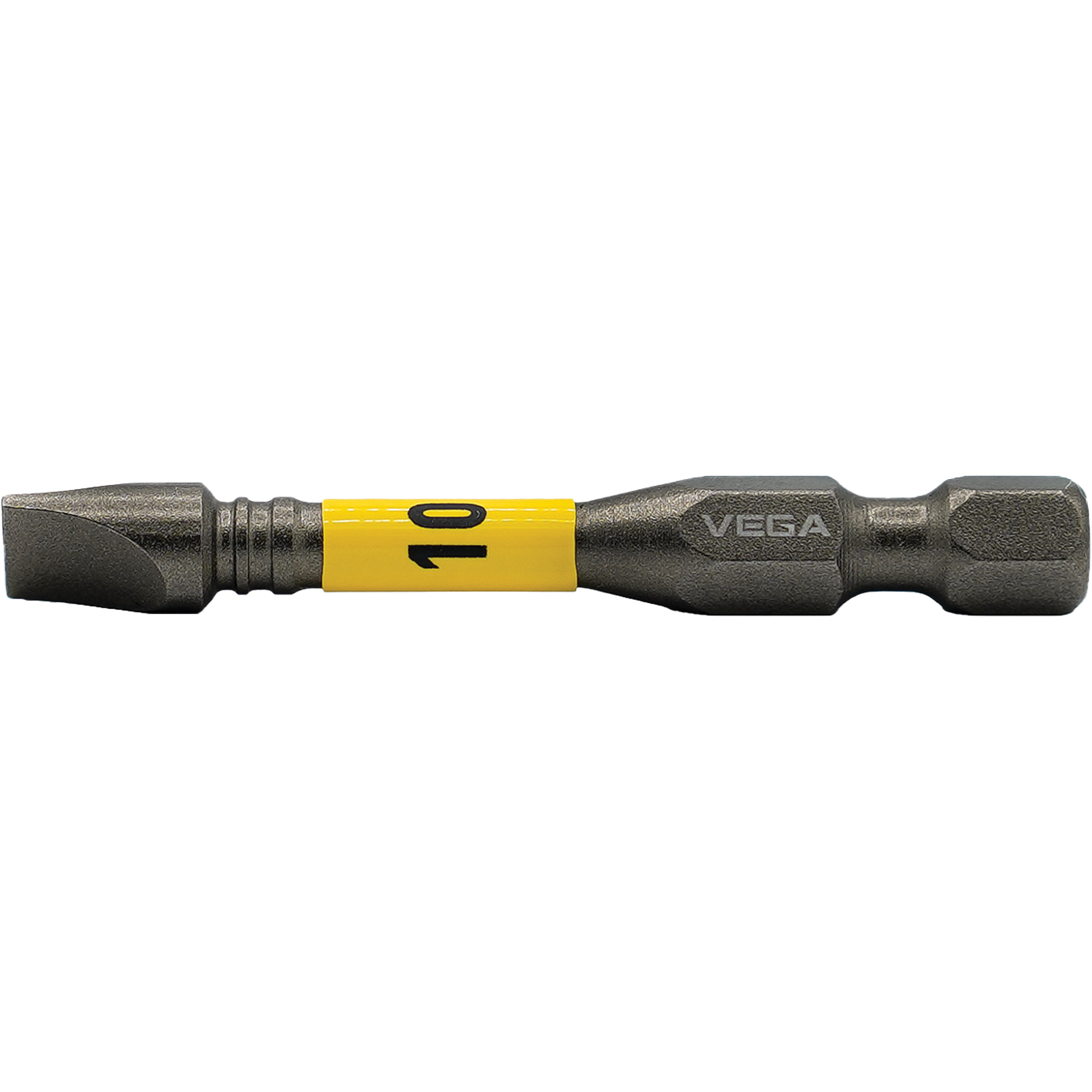 Embout pour outils électriques ImpactechMD, Fente, Embout 10F-12R, Prise 1/4", Longueur 2"