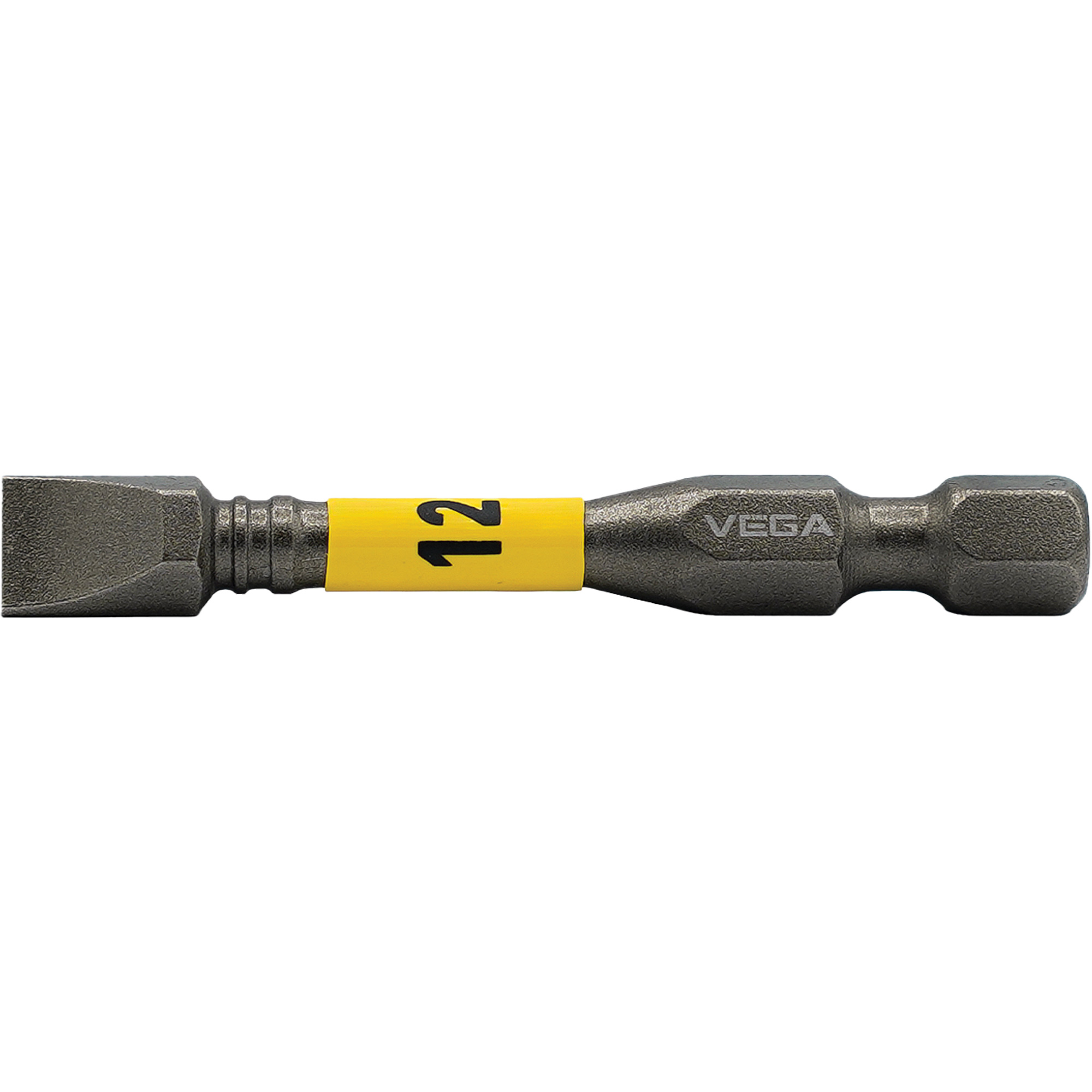Embout pour outils électriques ImpactechMD, Fente, Embout 12F-14R, Prise 1/4", Longueur 2"