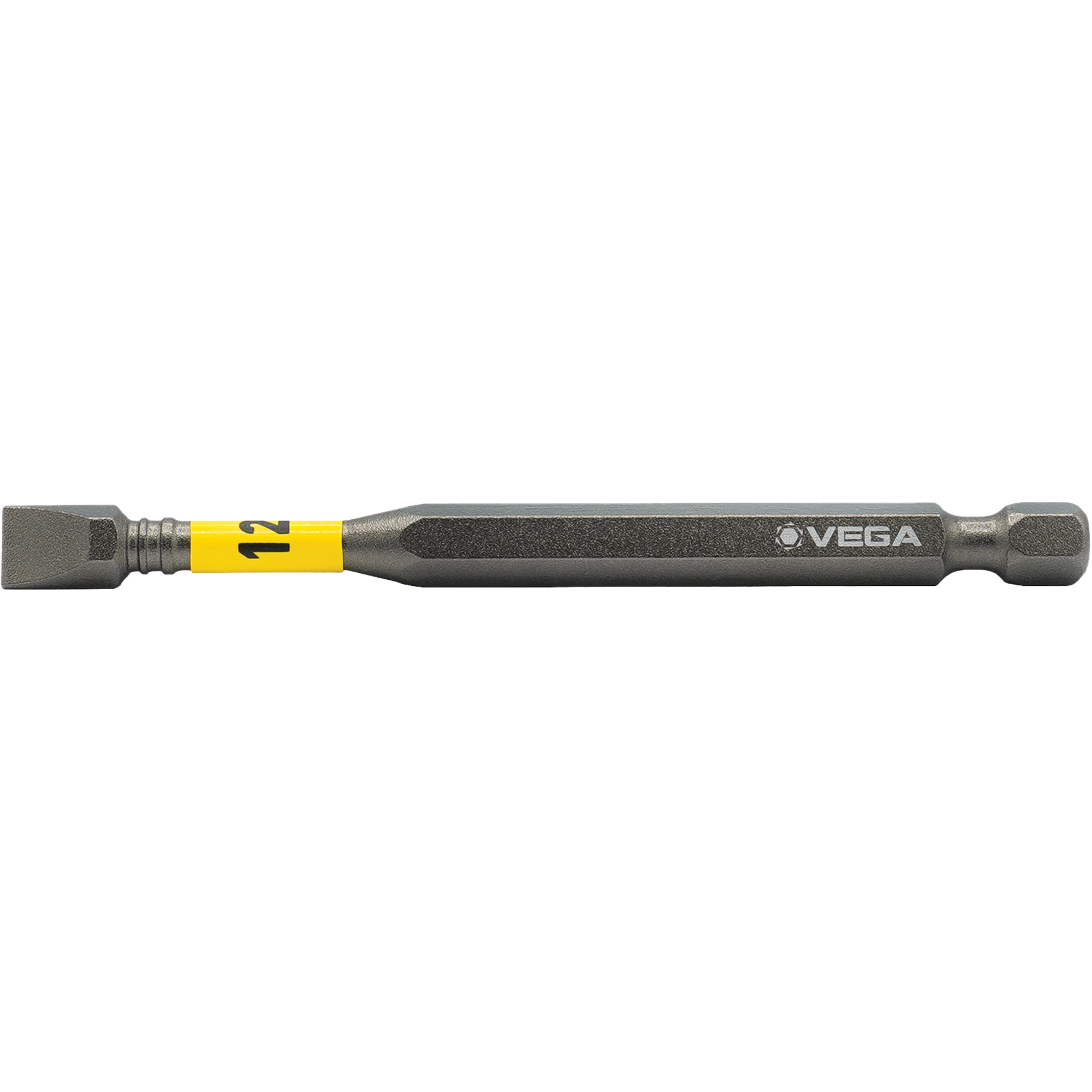 Embout pour outils électriques ImpactechMD, Fente, Embout 12F-14R, Prise 1/4", Longueur 3-1/2"