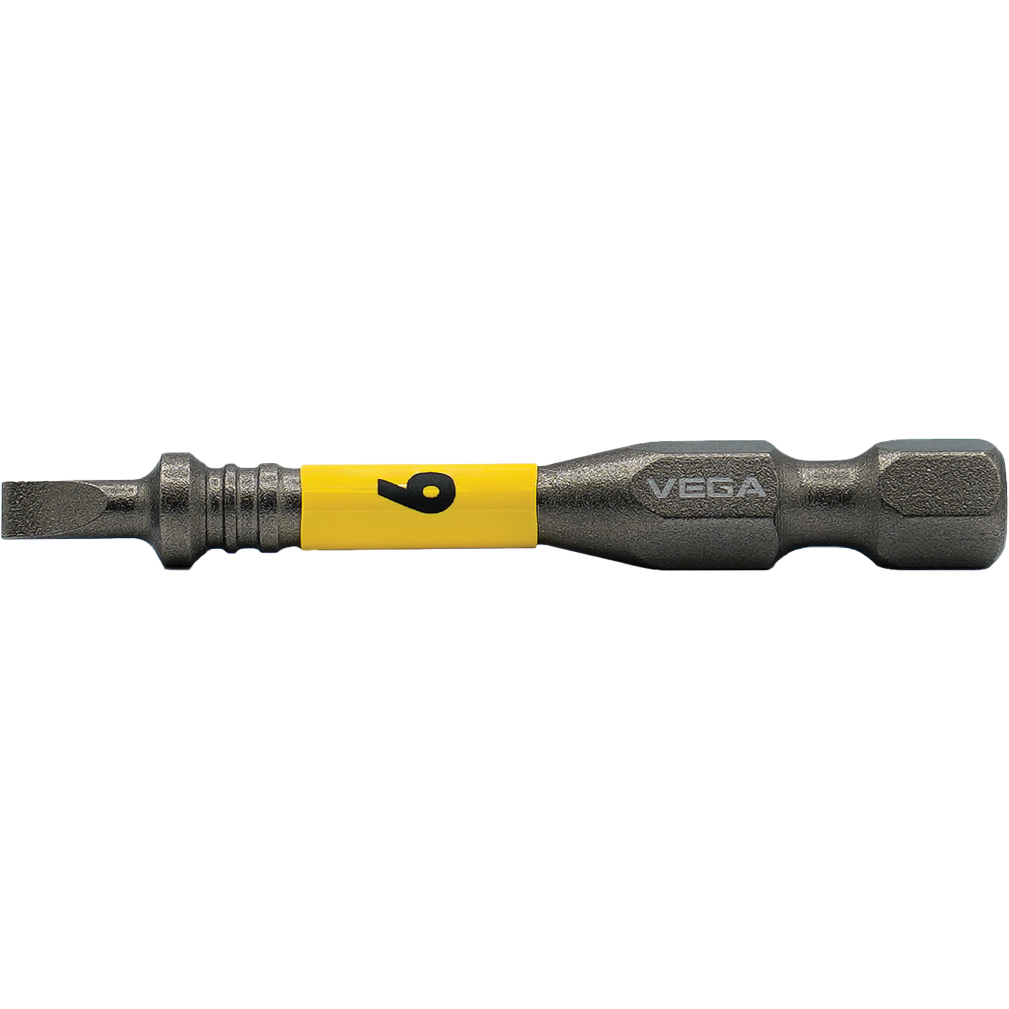 Embout pour outils électriques ImpactechMD, Fente, Embout 6F-8R, Prise 1/4", Longueur 2"