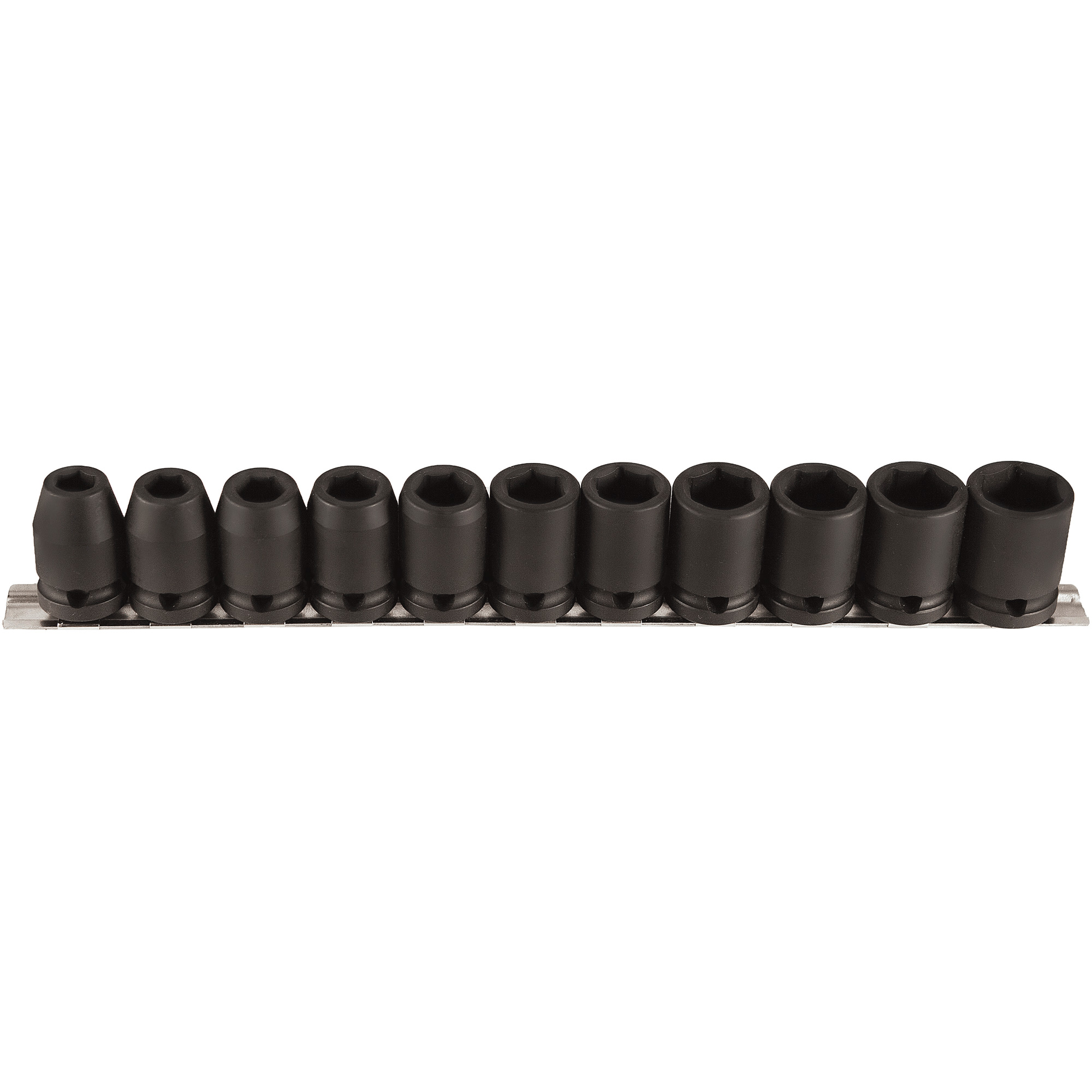 Jeu de douilles, 11 Mcx, Chocs, Prise de 1/2"