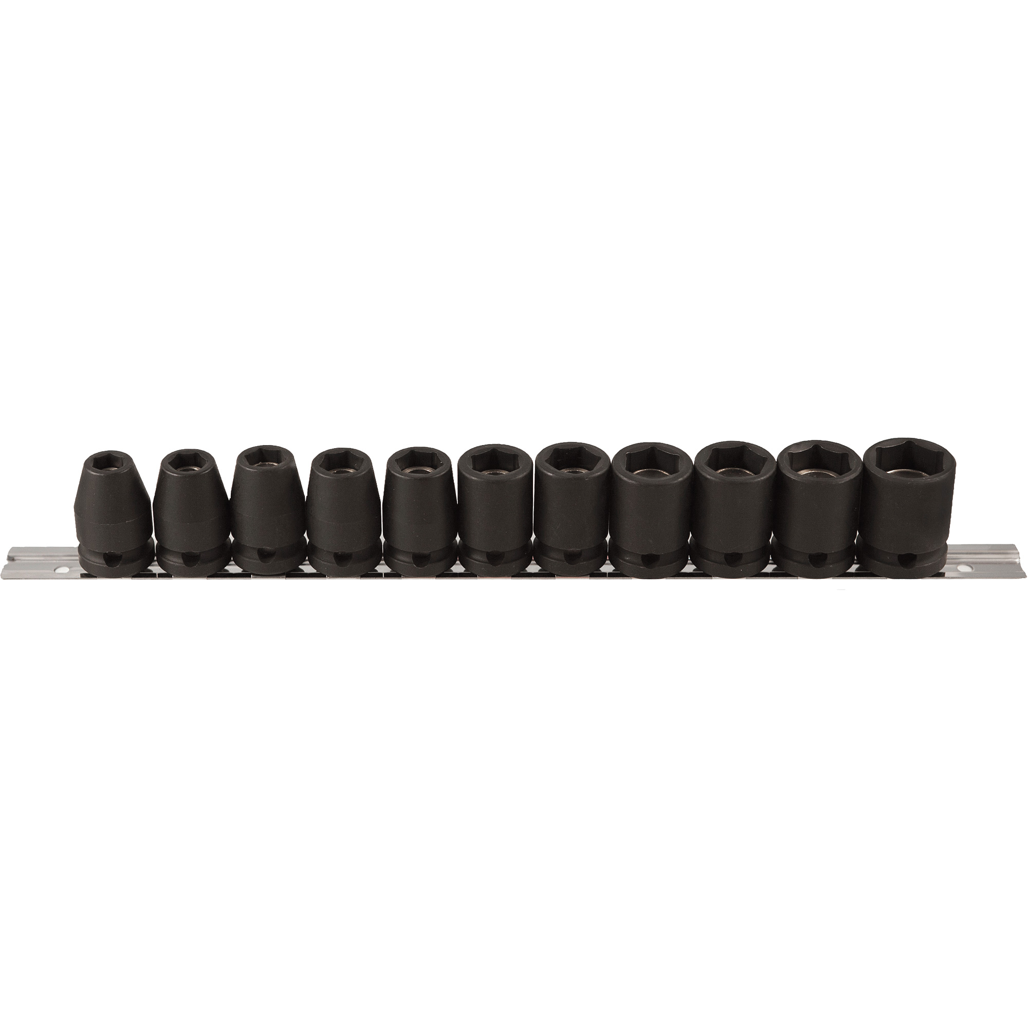 Jeu de douilles, 11 Mcx, Chocs, Prise de 1/2"