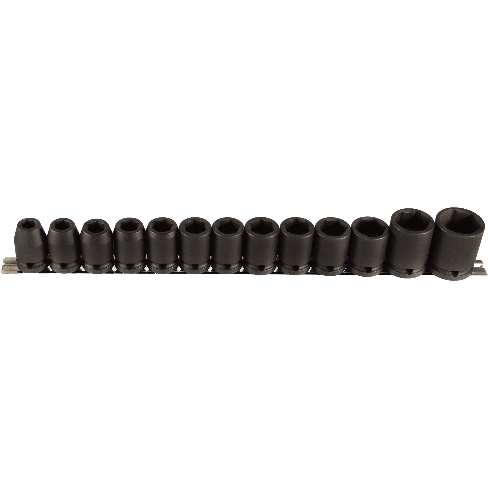 Jeu de douilles, 13 Mcx, Chocs, Prise de 1/2"