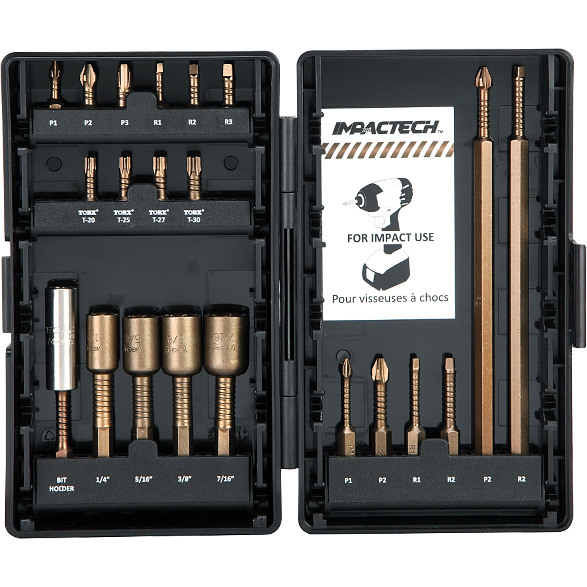 Jeu d'embouts ImpactechMD