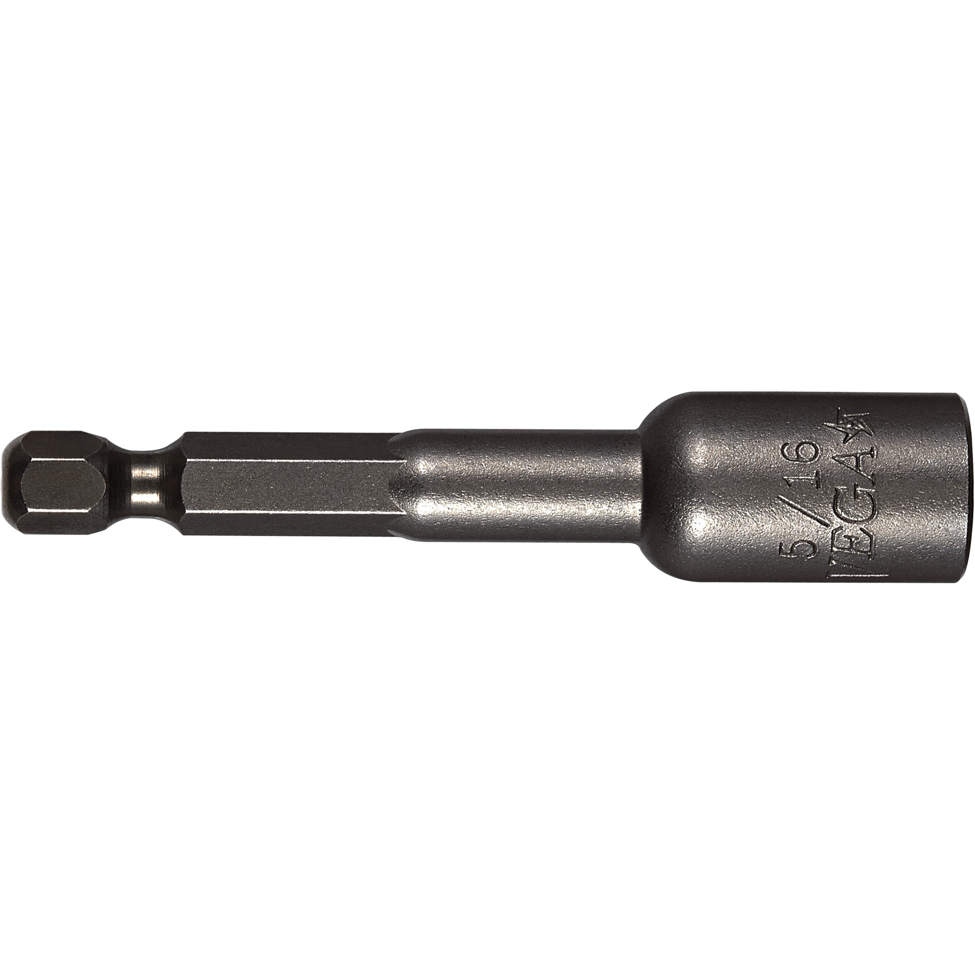 Tourne-écrou à lobes, Embout 1/2", Prise 1/4", 2-9/16" lo, Magnétique