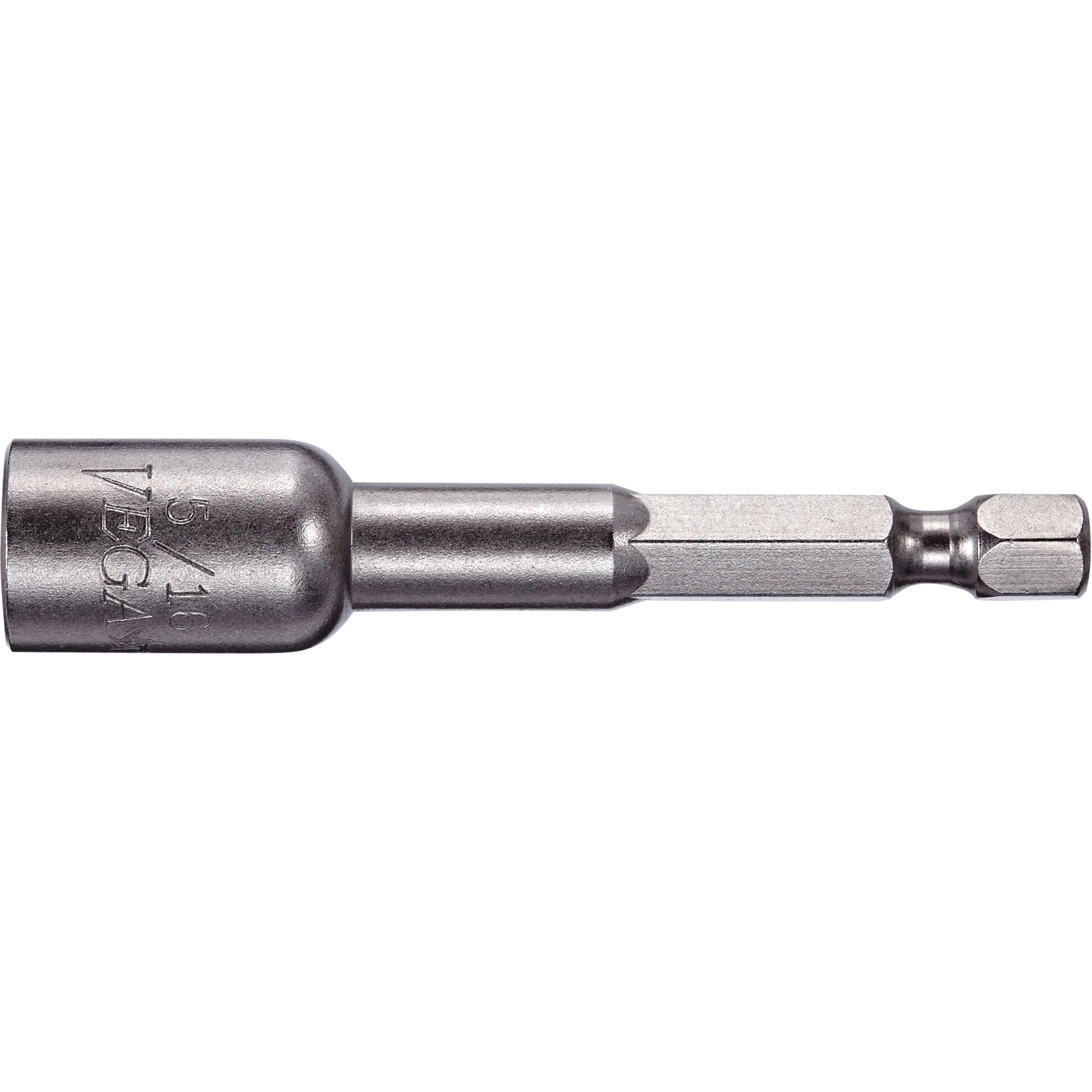 Tourne-écrou à paroi mince, Embout 1/4", Prise 1/4", 1-3/4" lo, Magnétique