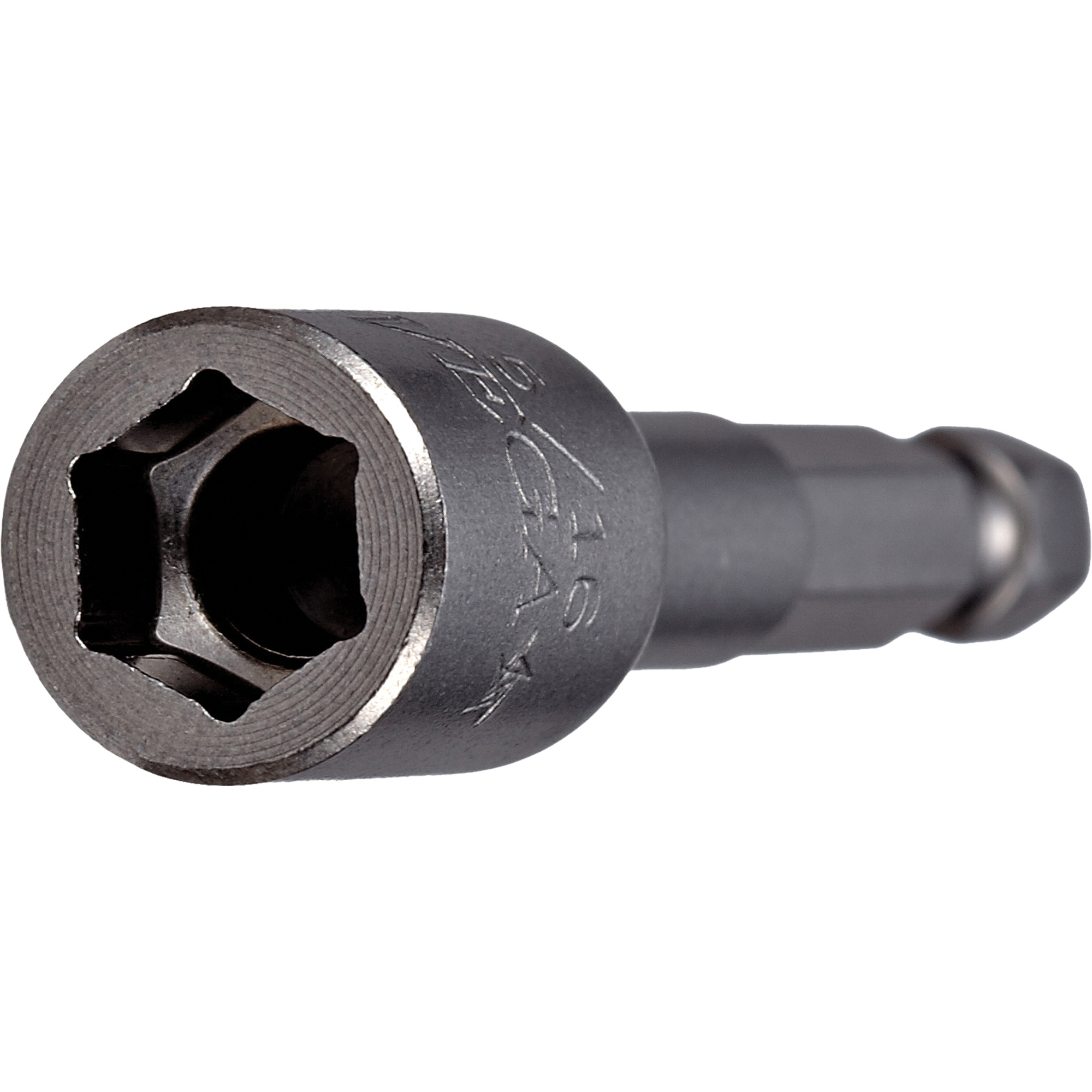 Tourne-écrou, Embout 3/8", Prise 1/4", 2-9/16" lo, Non magnétique