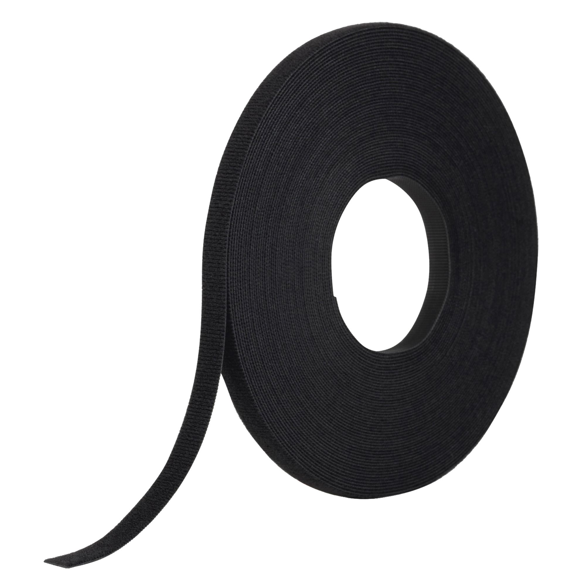 Ruban d'attaches One-WrapMD, Boucle et crochet, 200 vg x 1/2", Auto-aggripant, Noir
