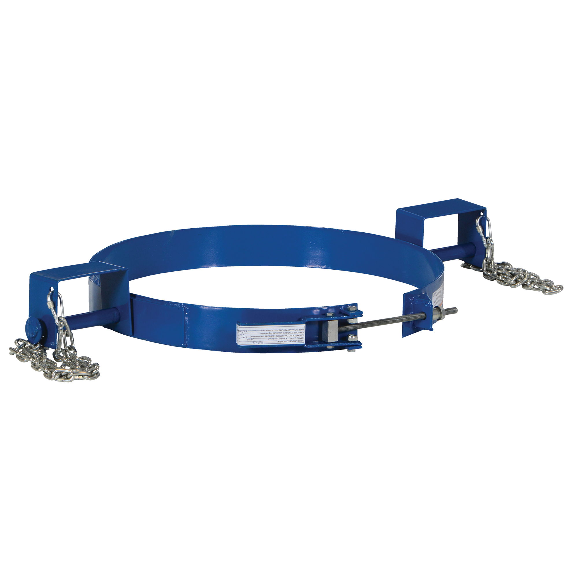 Anneau de bascule pour baril, Baril de 55 gal. US (45 gal. imp.), Capacité 1200 lb/ 544 kg