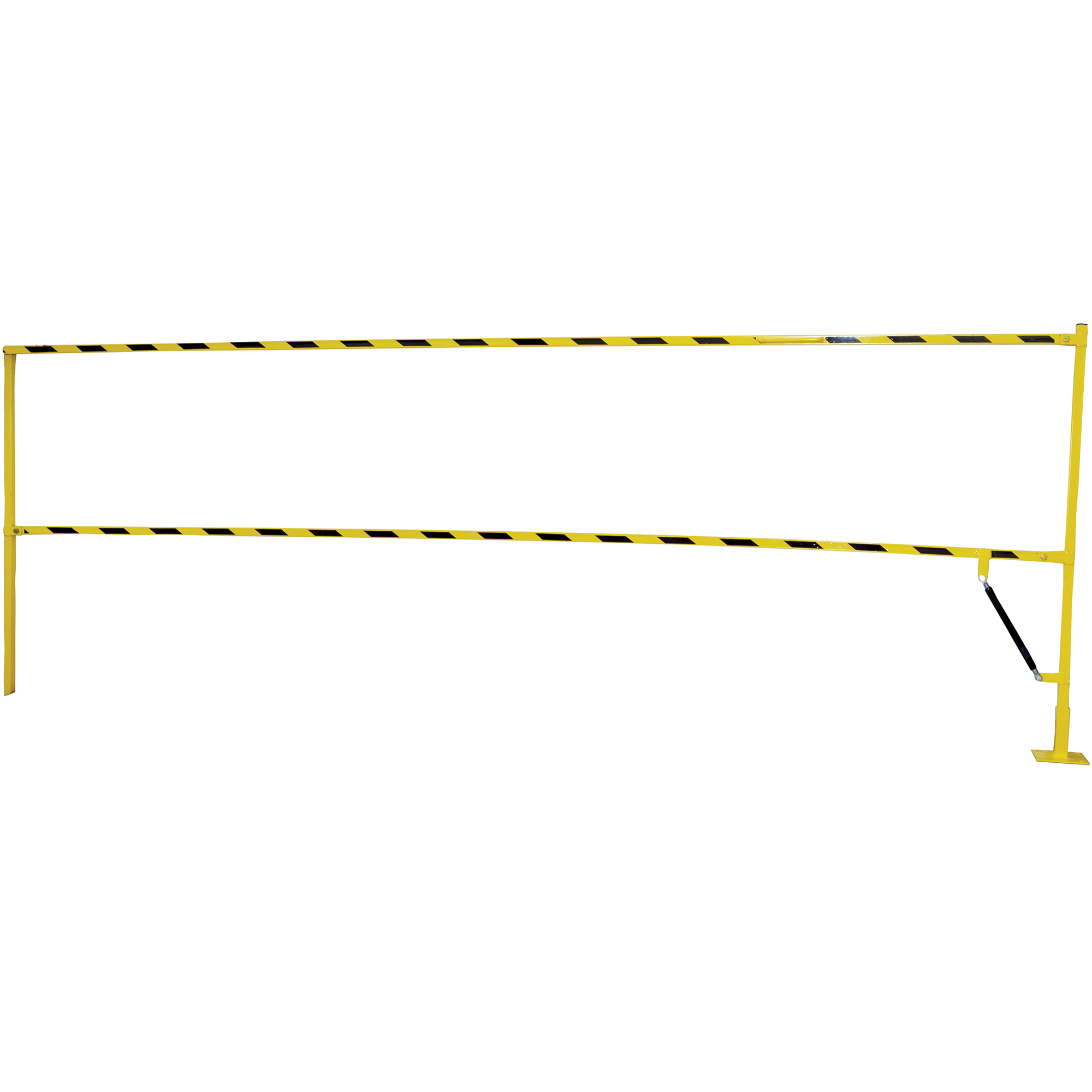 Barrière à bascule de sécurité, Simple, 6' lo x 42-5/8" h déployé