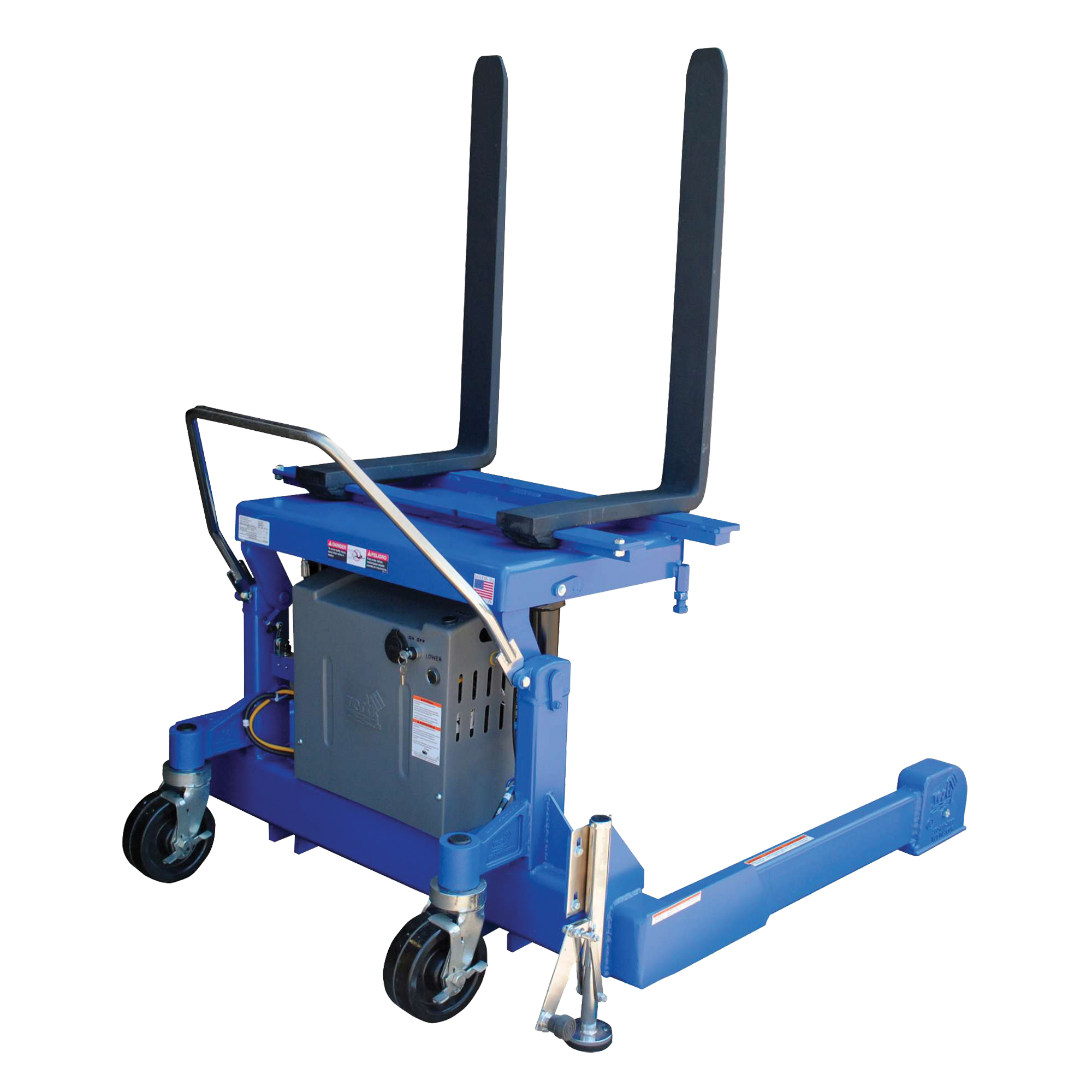 Basculeur ergonomique à chevauchement, Bascule 90°, Capacitée 2000 lb, 72-13/16" lo x 57-1/4" la x 29-1/4" h