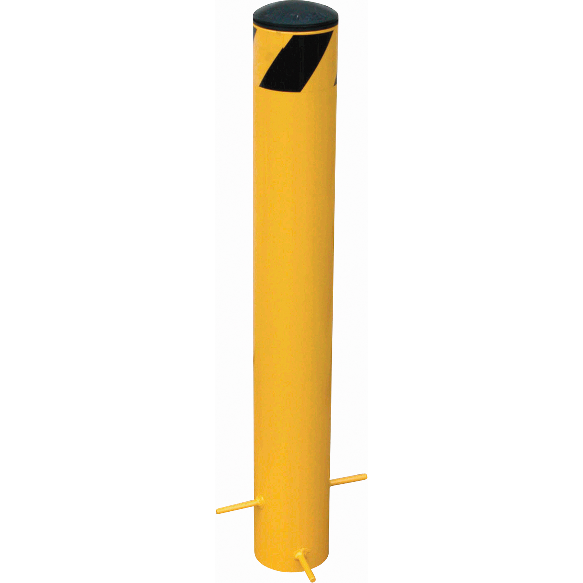Bornes à couler, Acier, 35" h x 5-9/16" la, Jaune