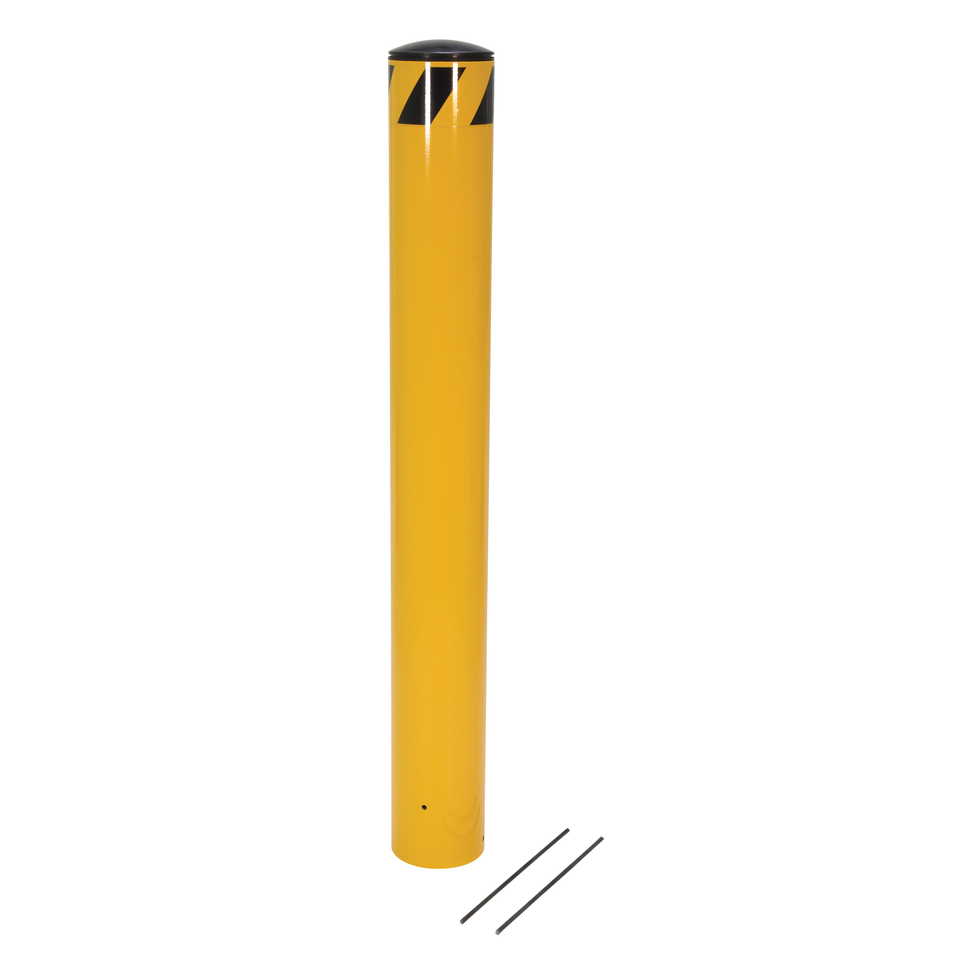 Bornes à couler, Acier, 36-1/2" h x 5-9/16" la, Jaune