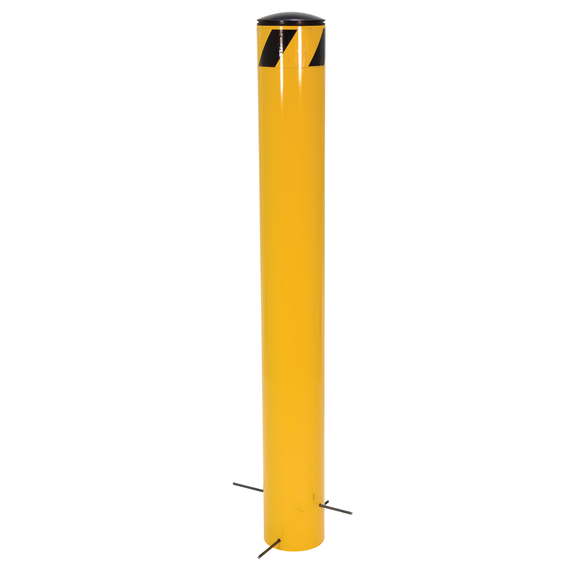 Bornes à couler, Acier, 36-1/2" h x 5-9/16" la, Jaune – Image 2