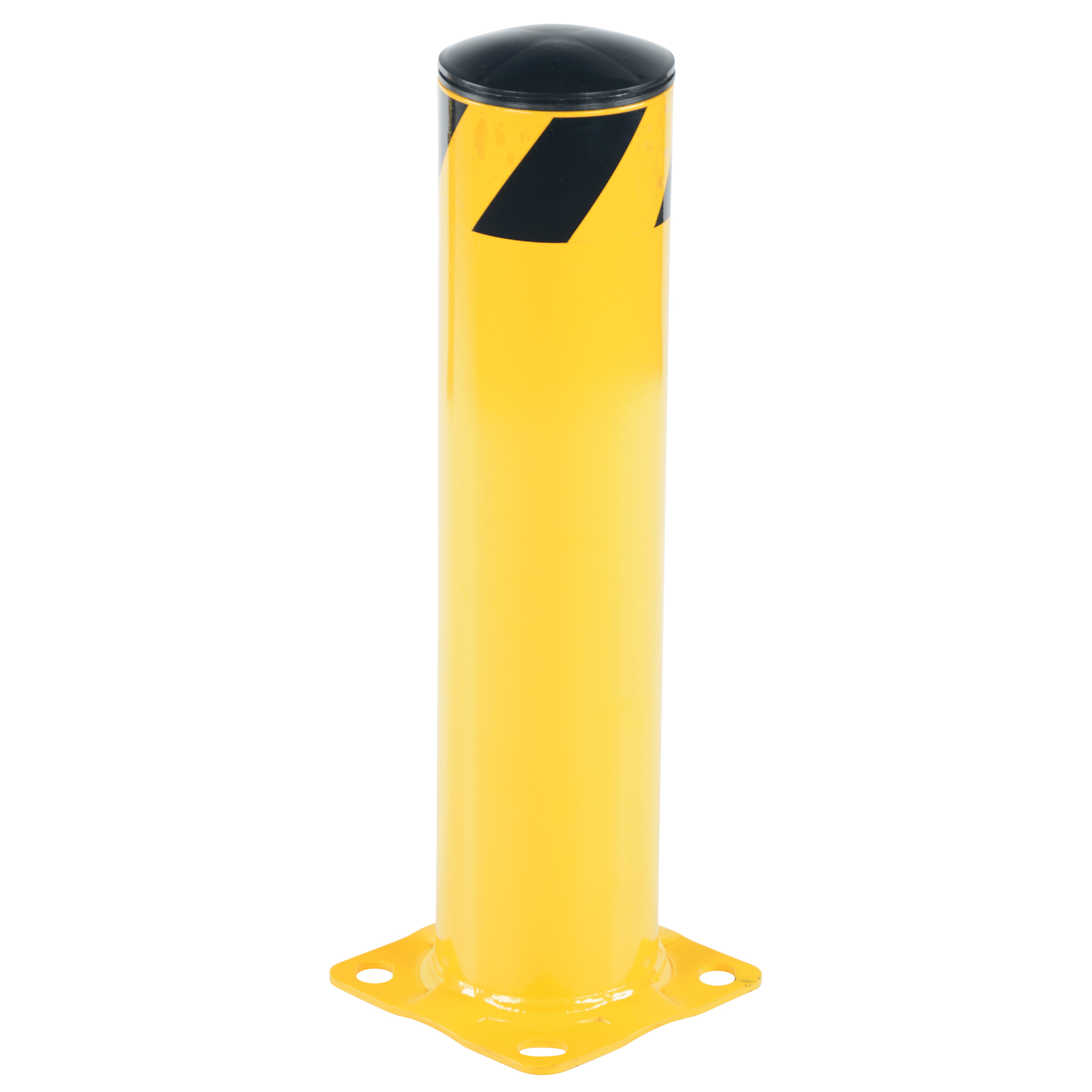 Butoir de sécurité, Acier, 24" h x 5-1/2" la, Jaune