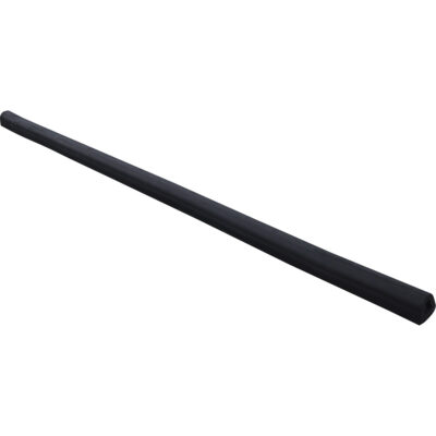 Butoir en caoutchouc extrudé, Caoutchouc, 4-1/8" la x 120" lo x 3-7/8" p