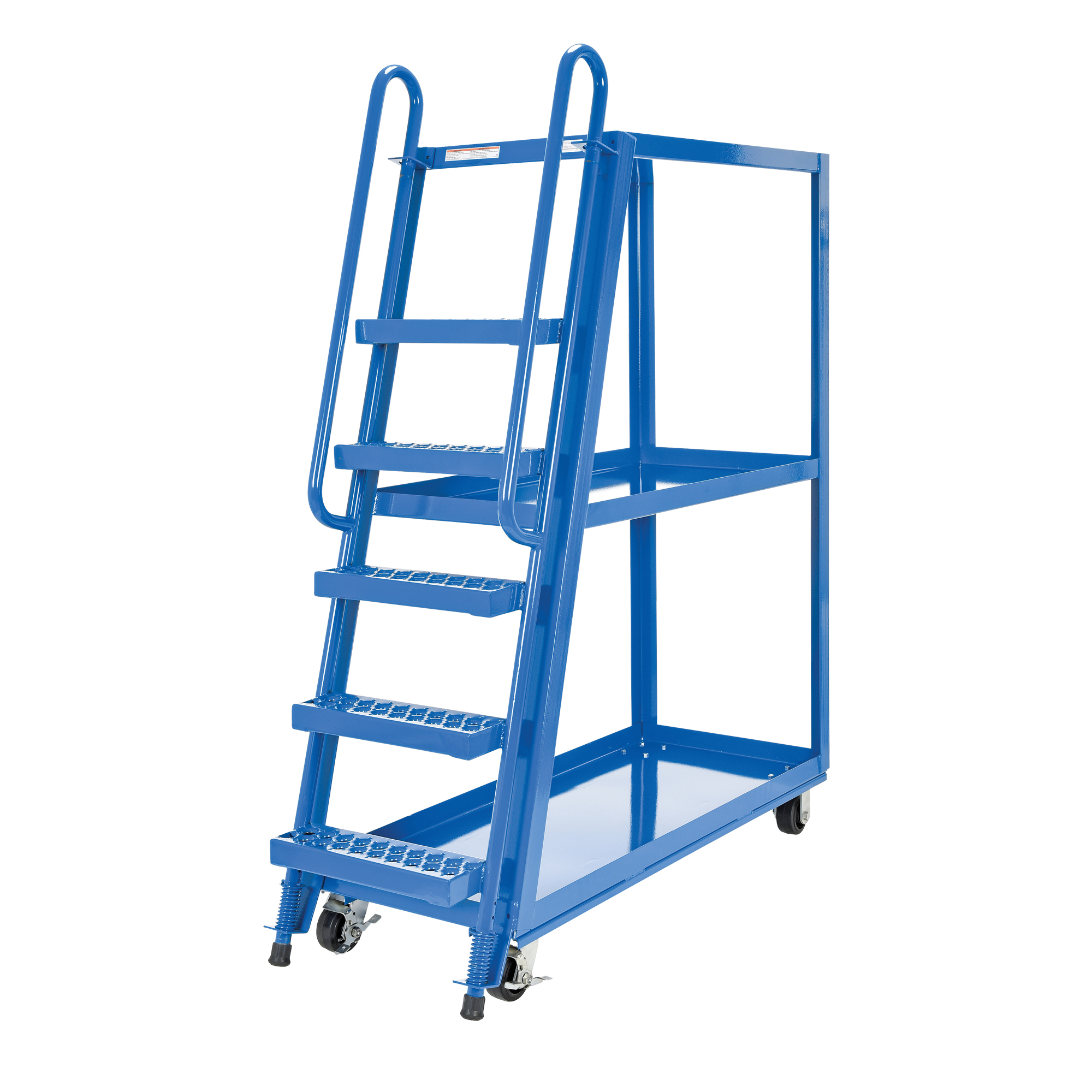 Chariot à cueillette, Acier, 21-7/8" la x 56-1/8" p, 3 tablettes, Capacité 1000 lb
