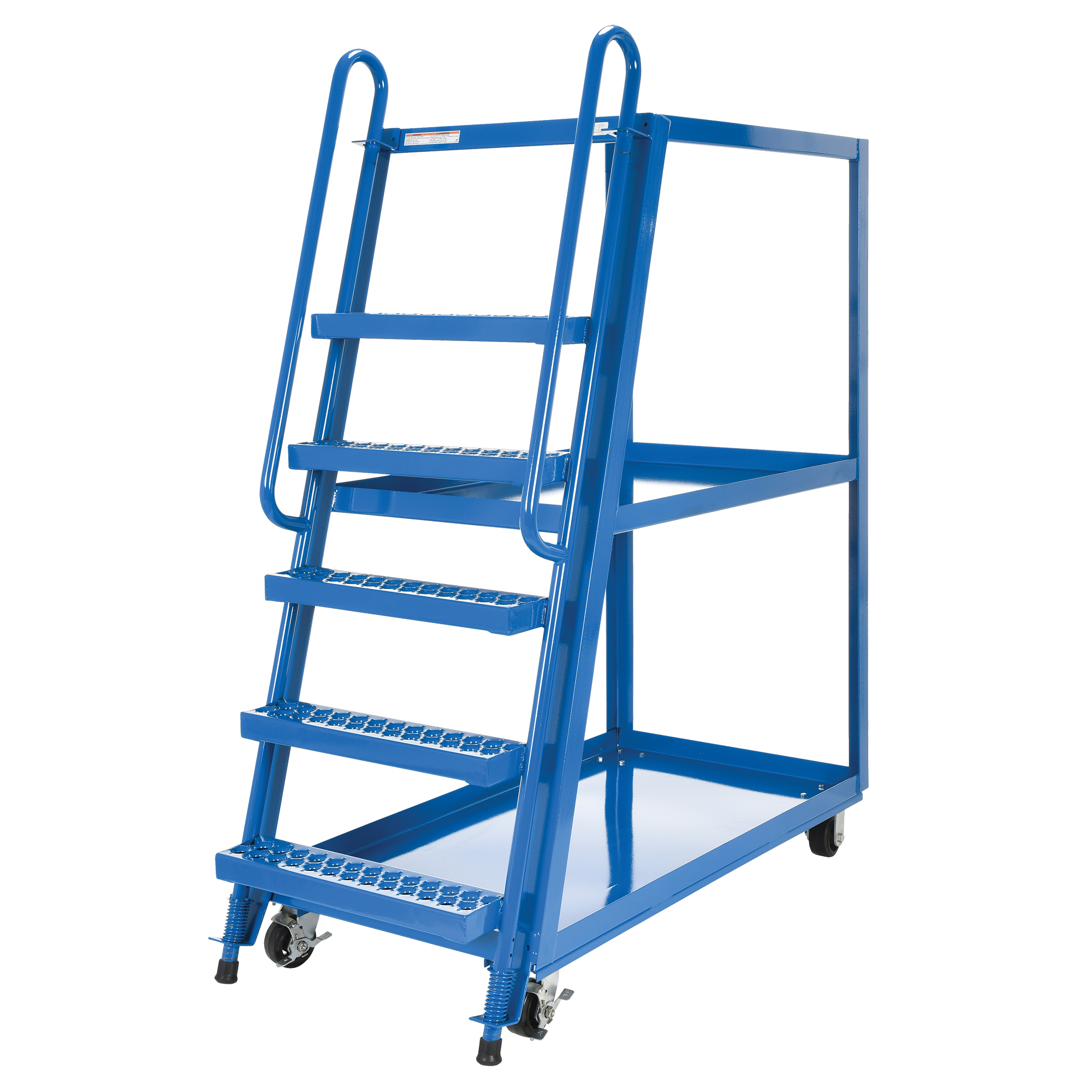 Chariot à cueillette, Acier, 27-7/8" la x 56-1/8" p, 3 tablettes, Capacité 1000 lb