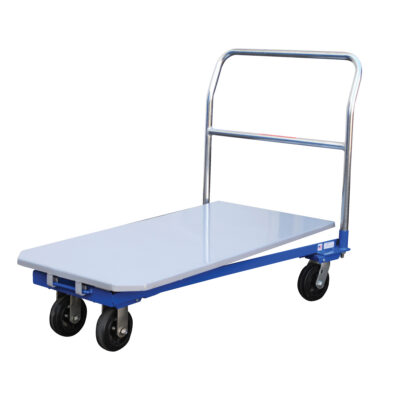 Chariot à plateforme, 48" lo x 24" la x Capacité 1500 lb, Roues en Caoutchouc moulé