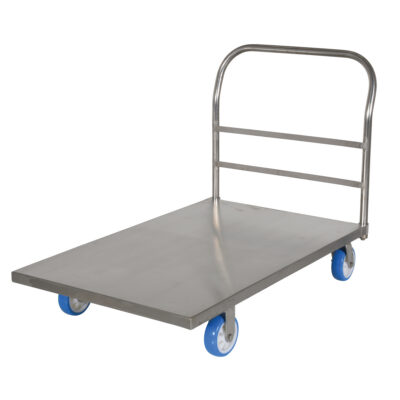 Chariot à plateforme, 48" lo x 30" la x Capacité 2000 lb, Roues en Polyuréthane