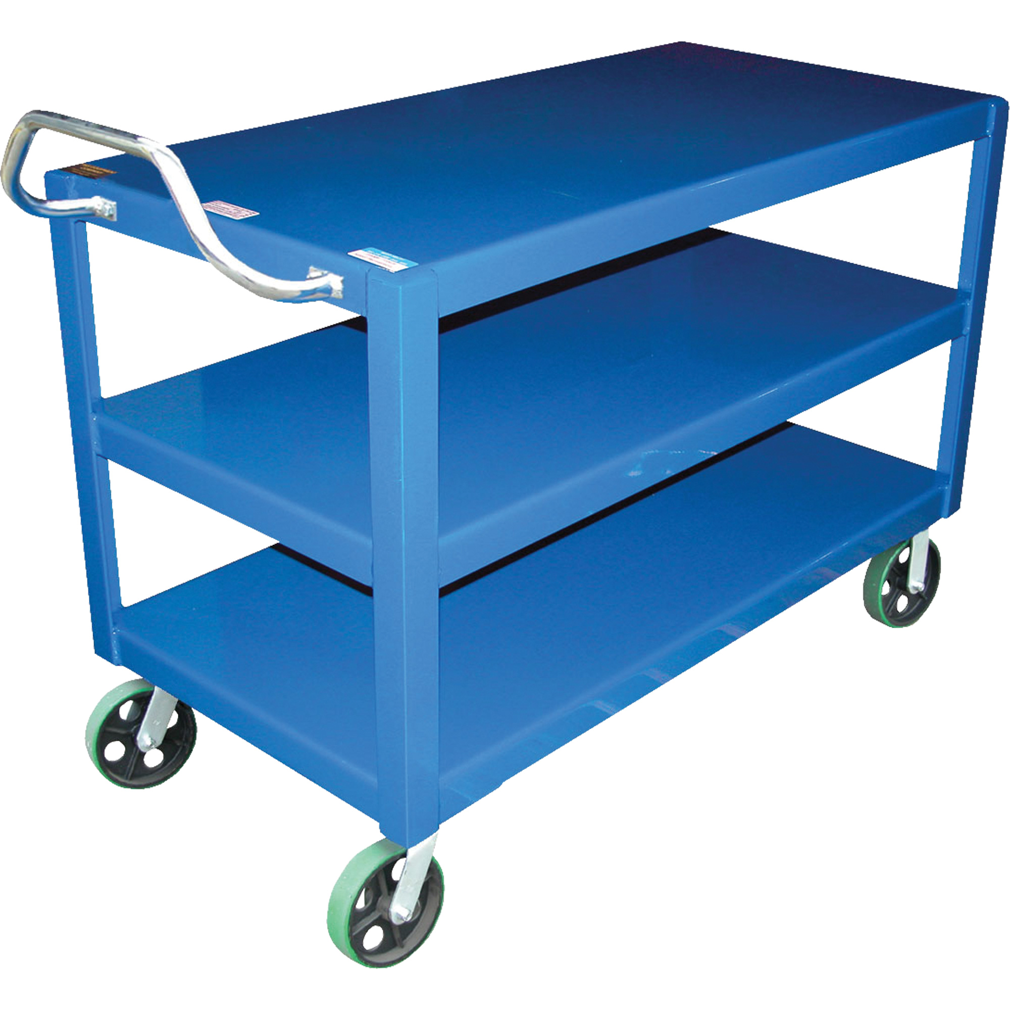 Chariot à poignée ergonomique Ergo-Handle, 4000 lb Capacité, Acier, 24-1/2" la x 41" ha x 54-7/8" p, Bordure vers le bas