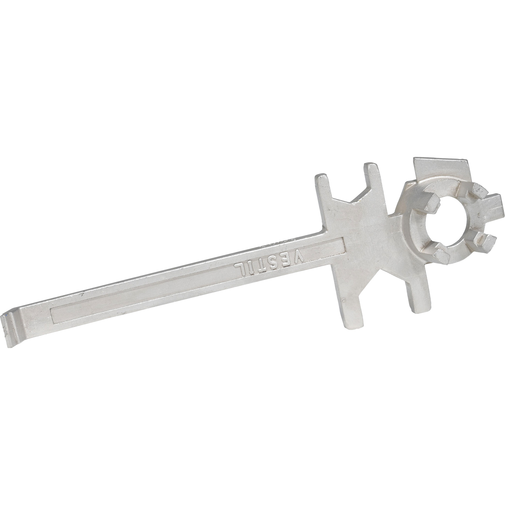 Clé pour baril, Ouverture de 3/4"/2", Poignée 9-1/2", Acier inoxydable – Image 2