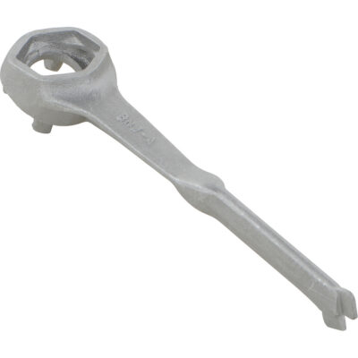 Clé pour bouchon-écrou spécialisée à un seul côté, Ouverture de 1-1/2", Poignée 4-1/4", Aluminium antiétincelles