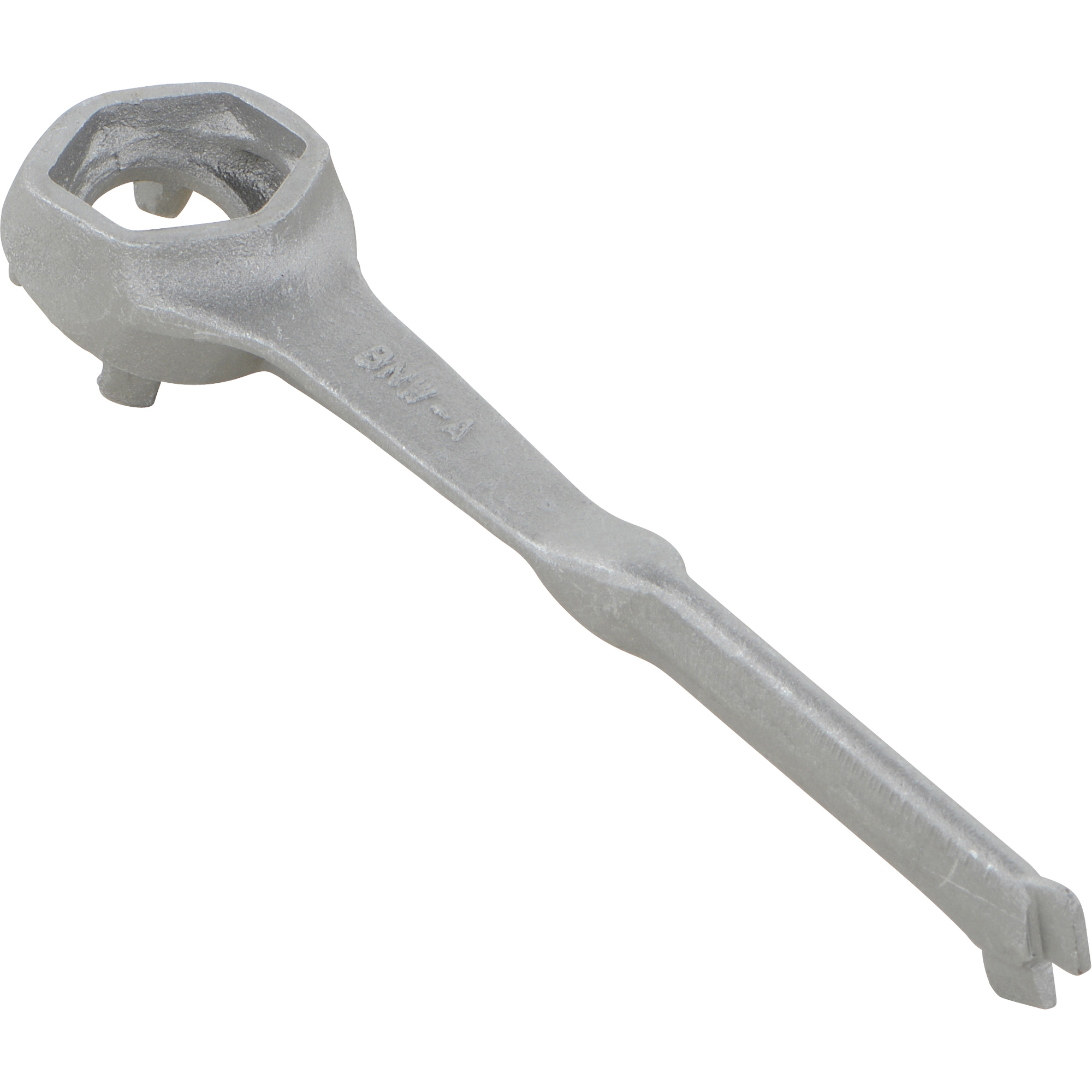 Clé pour bouchon-écrou spécialisée à un seul côté, Ouverture de 1-1/2", Poignée 4-1/4", Aluminium antiétincelles