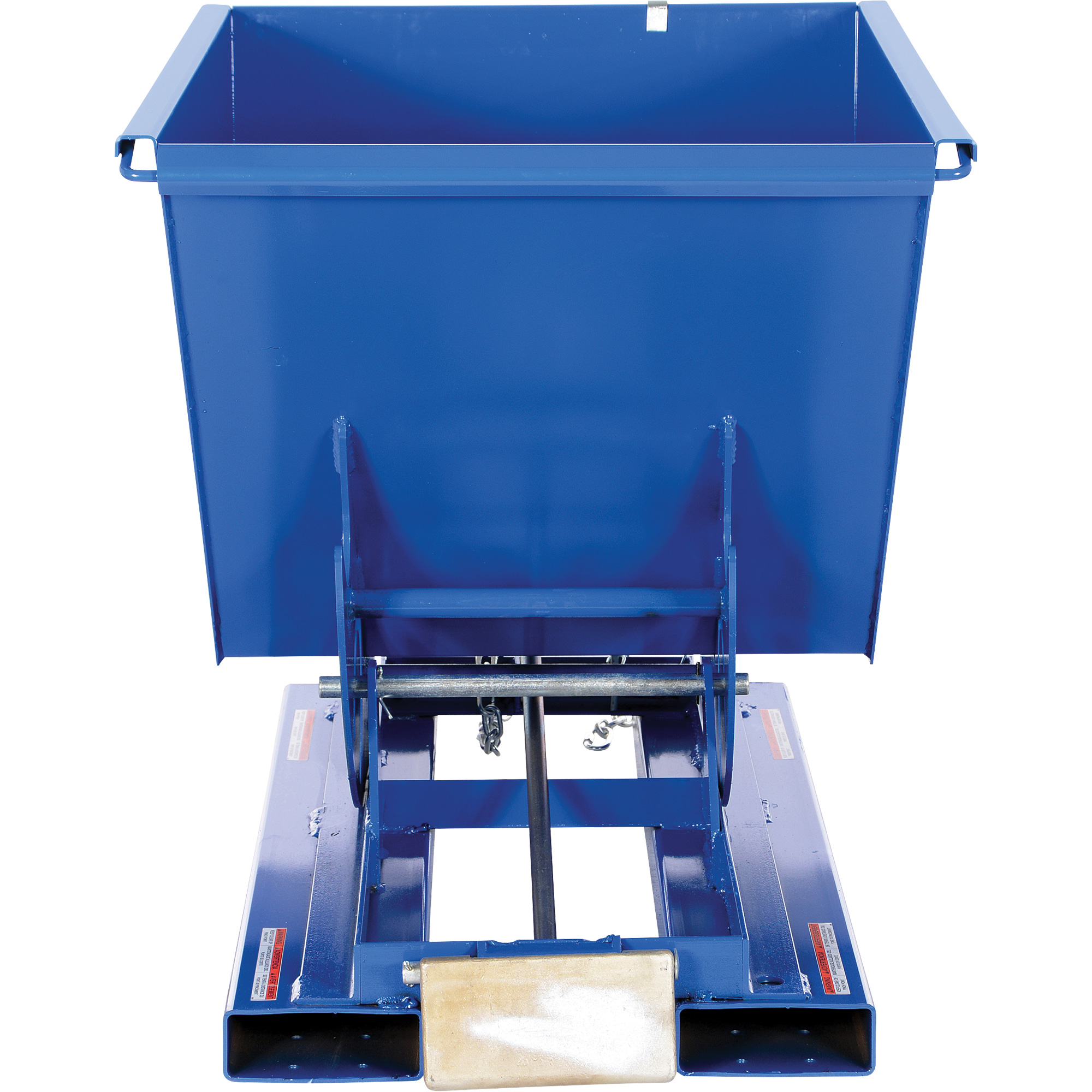 Conteneur autobasculeur, Acier, 1/2 vg³, Bleu – Image 5