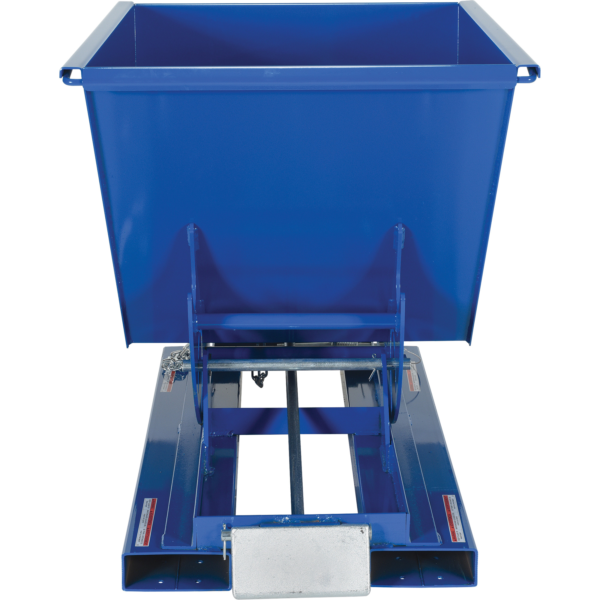 Conteneur autobasculeur, Acier, 1/2 vg³, Bleu – Image 4