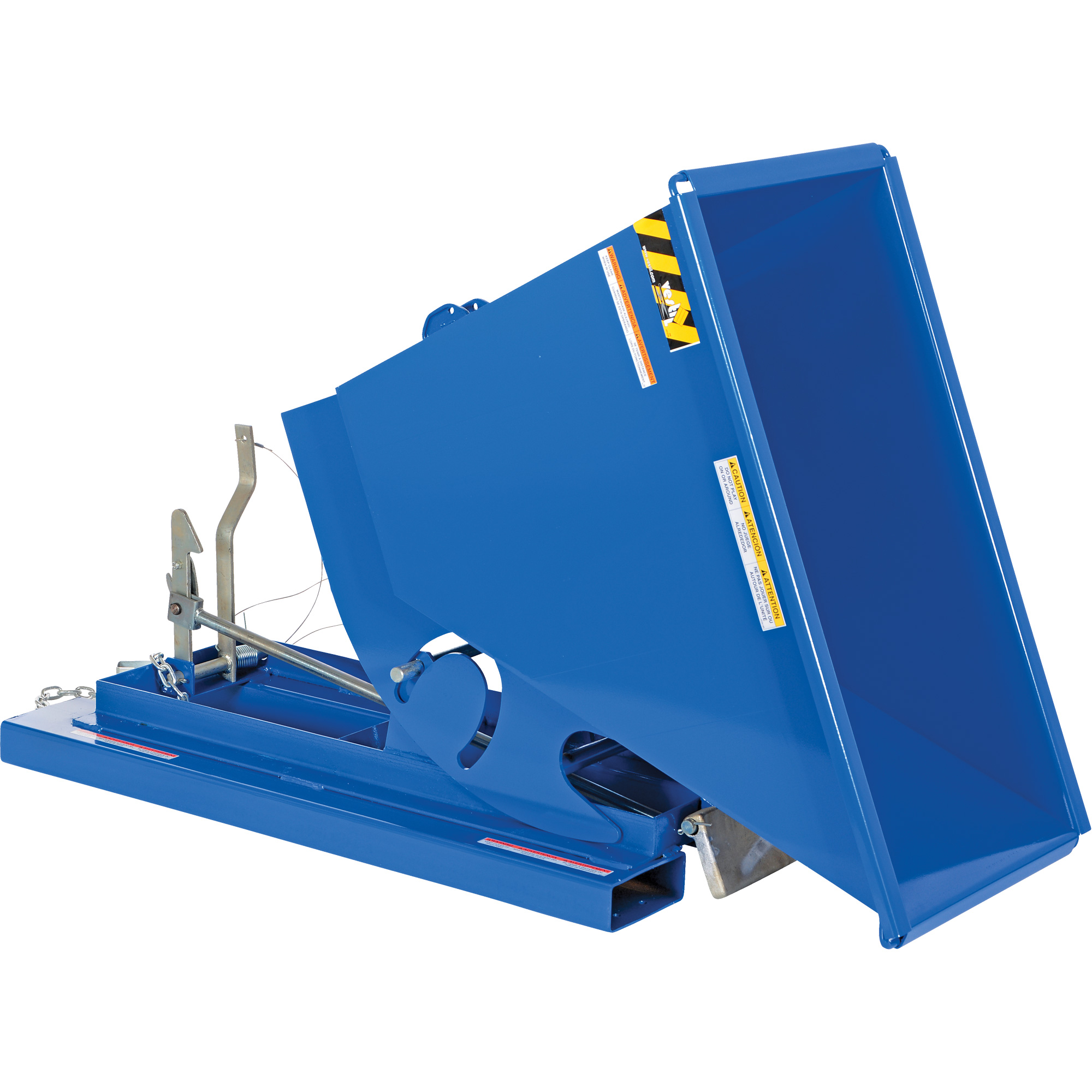 Conteneur autobasculeur, Acier, 1/3 vg³, Bleu – Image 6