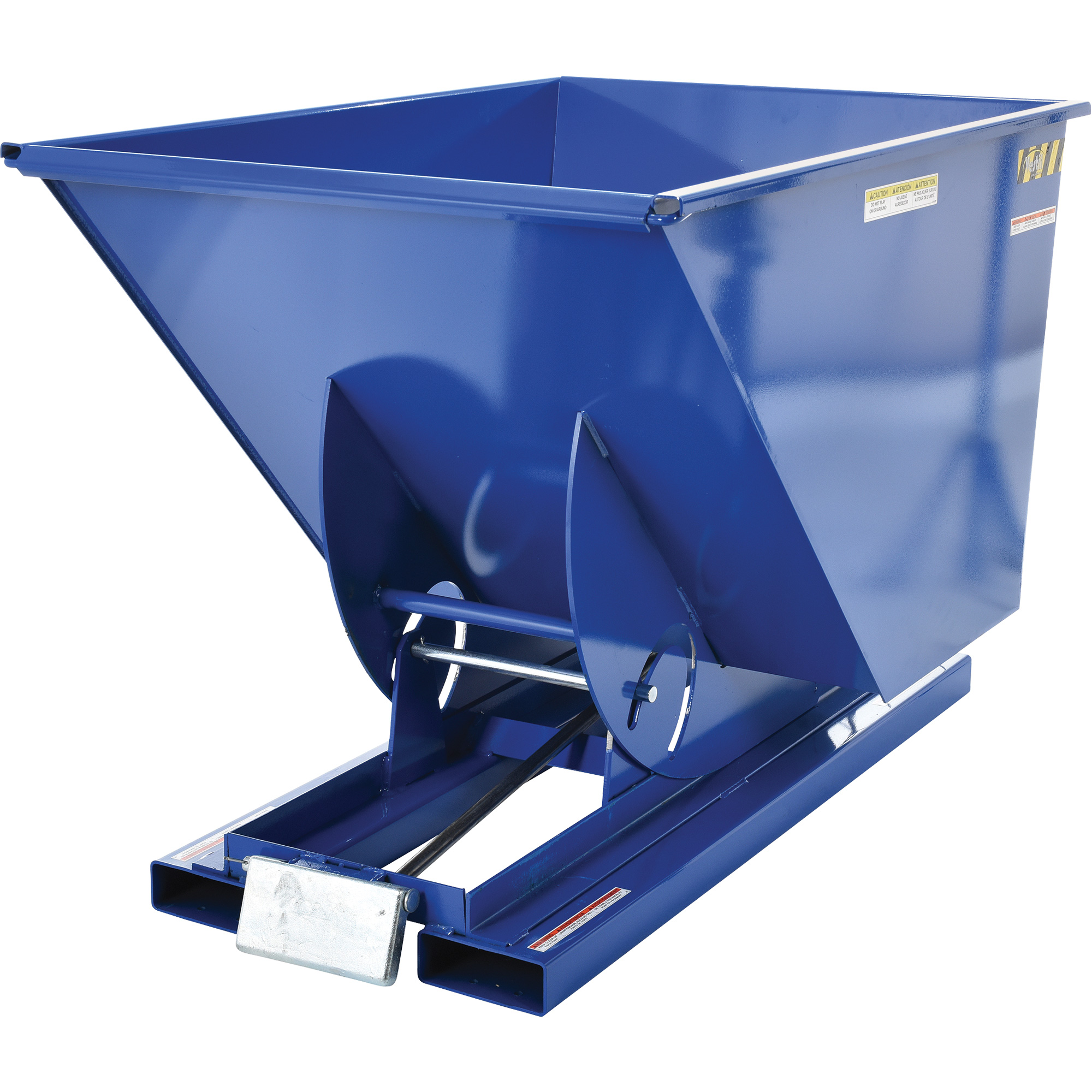 Conteneur autobasculeur, Acier, 1 vg³, Bleu – Image 6