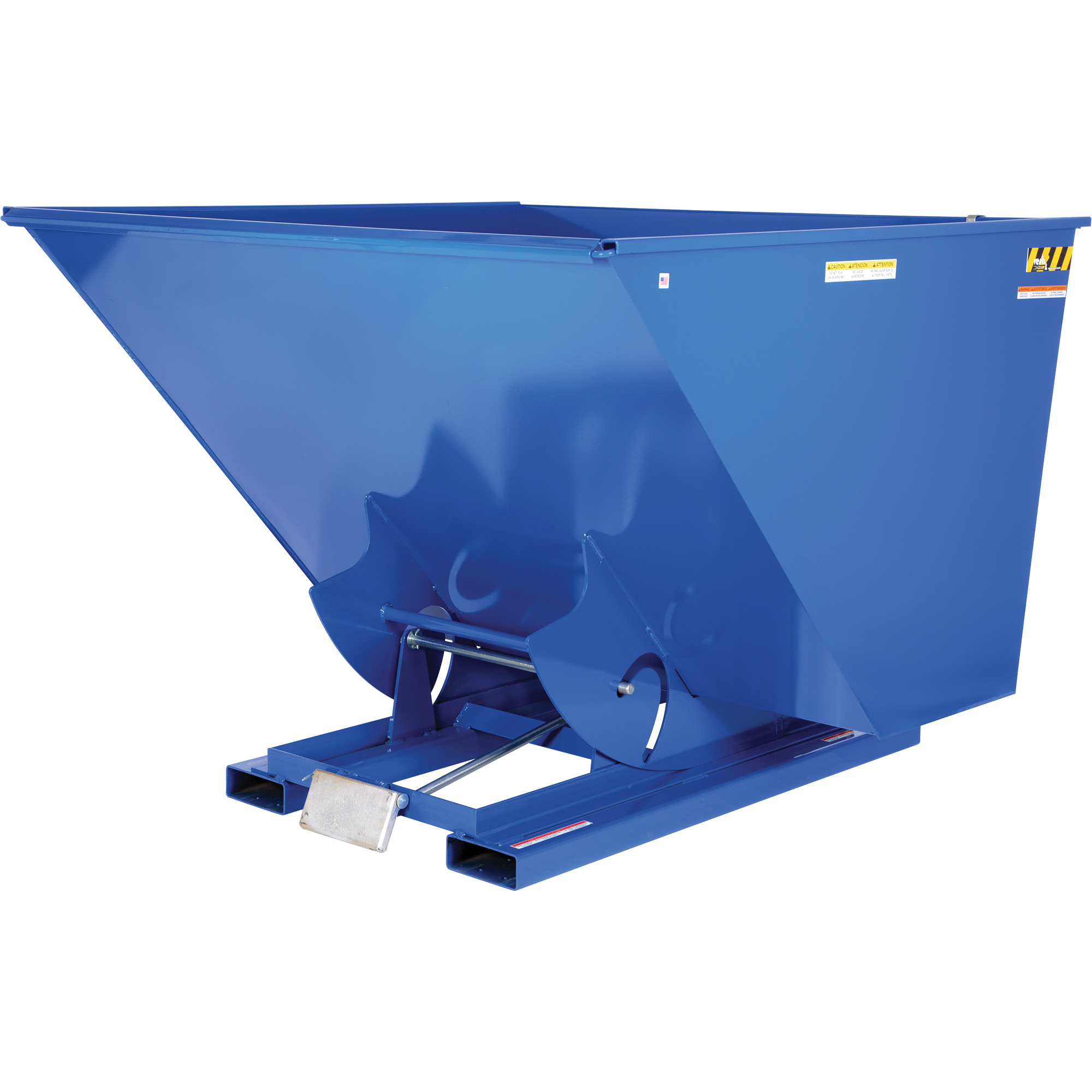 Conteneur autobasculeur, Acier, 2-1/2 vg³, Bleu – Image 4