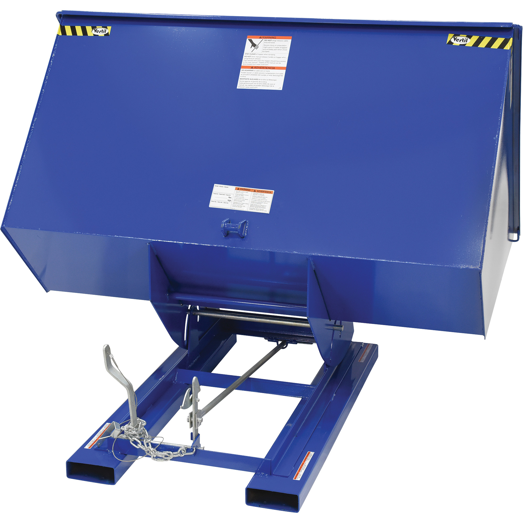 Conteneur autobasculeur, Acier, 3 vg³, Bleu – Image 6