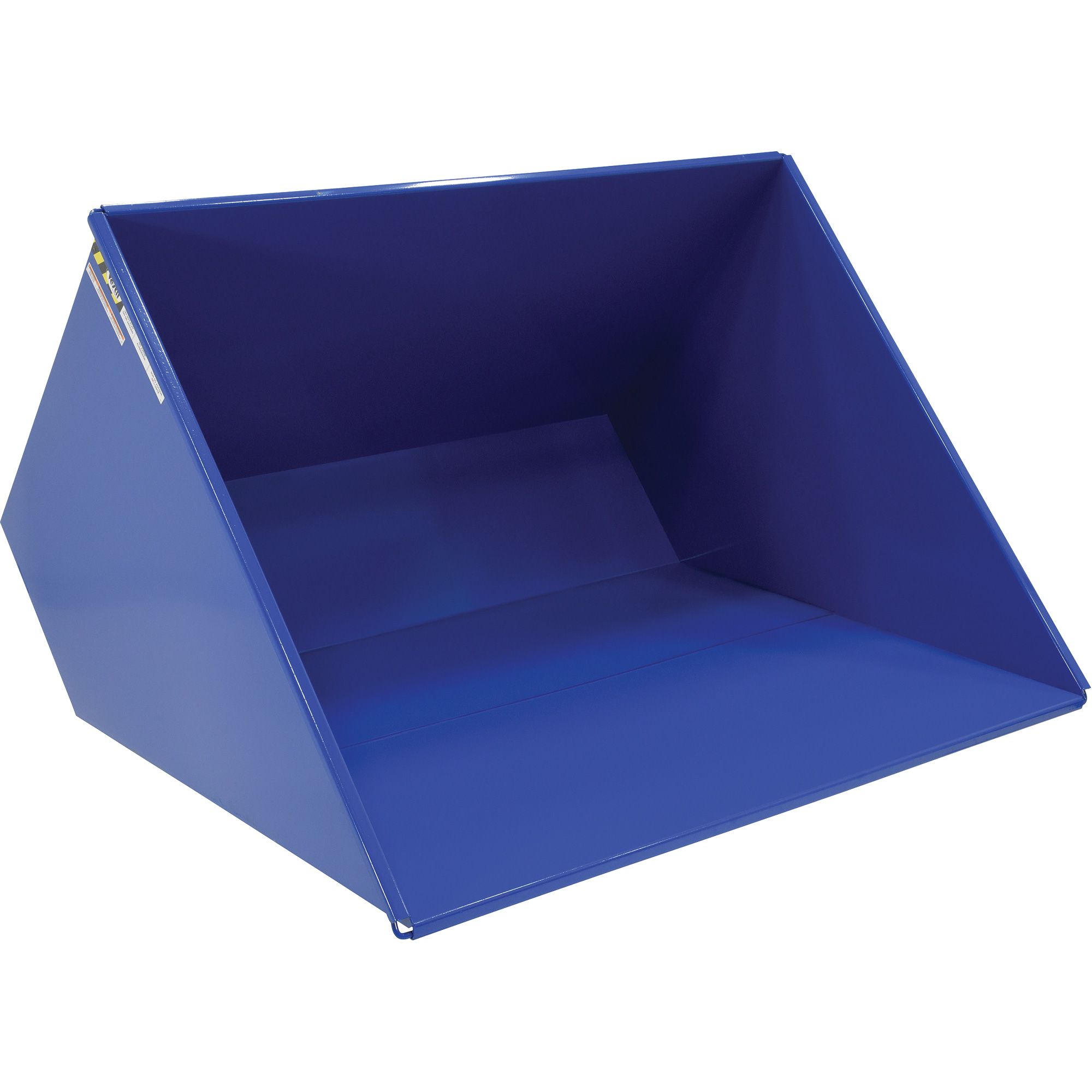 Conteneur autobasculeur, Acier, 3 vg³, Bleu