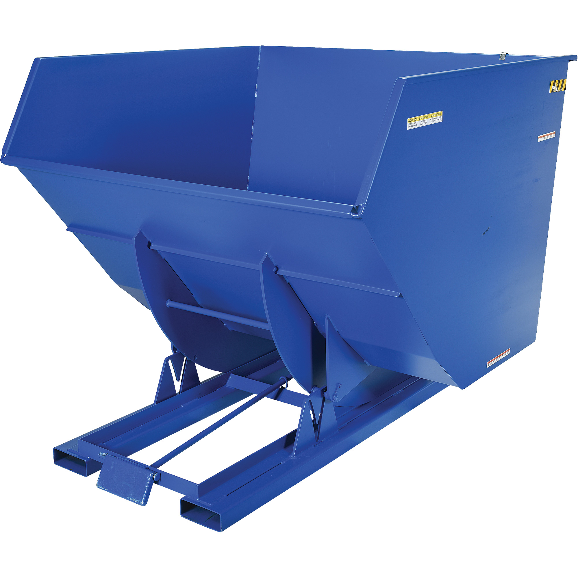 Conteneur autobasculeur, Acier, 4 vg³, Bleu – Image 2