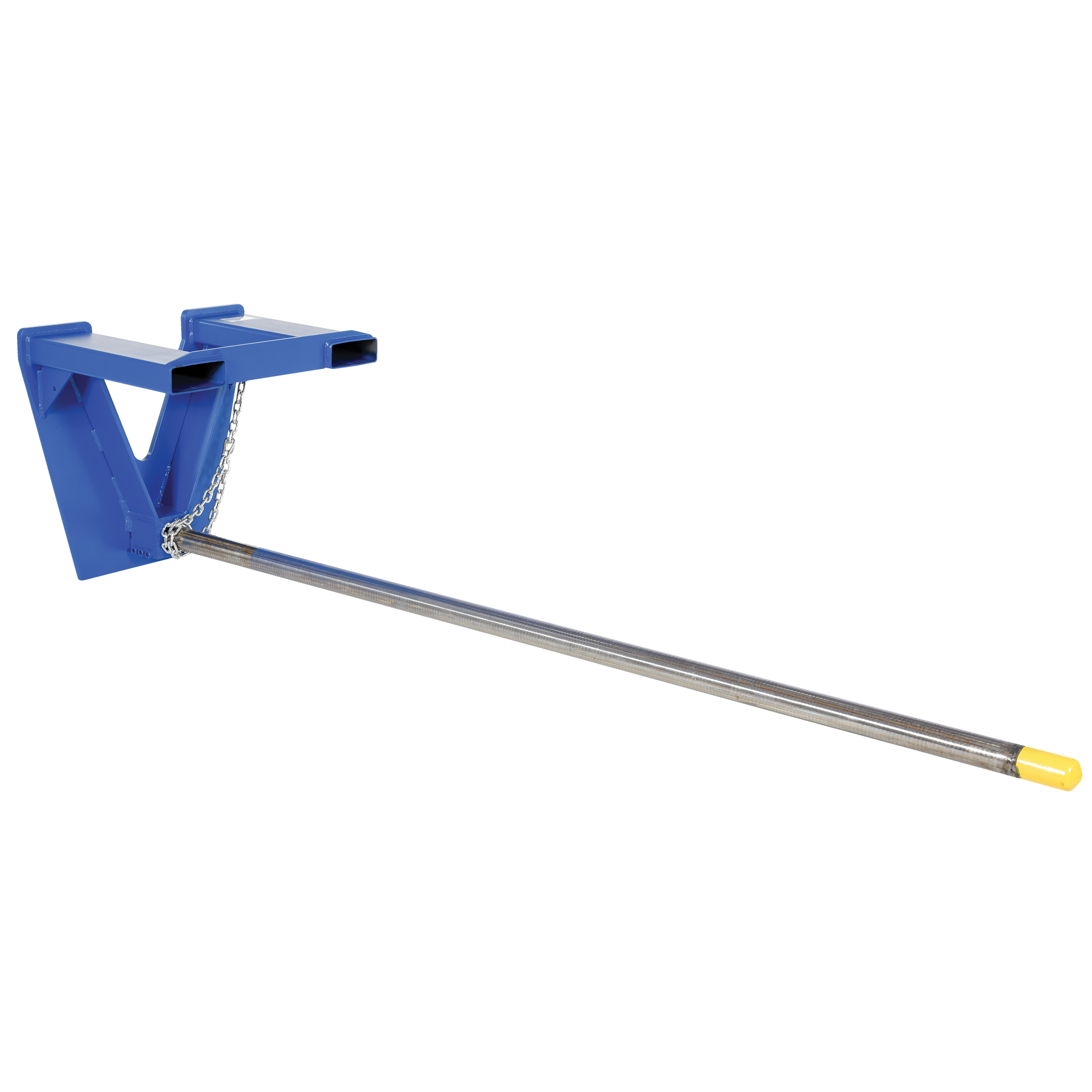 Flèche de chariot élévateur pour tapis, 108-1/2" longueur, Installé sur fourche, Capacité de 2500 lb