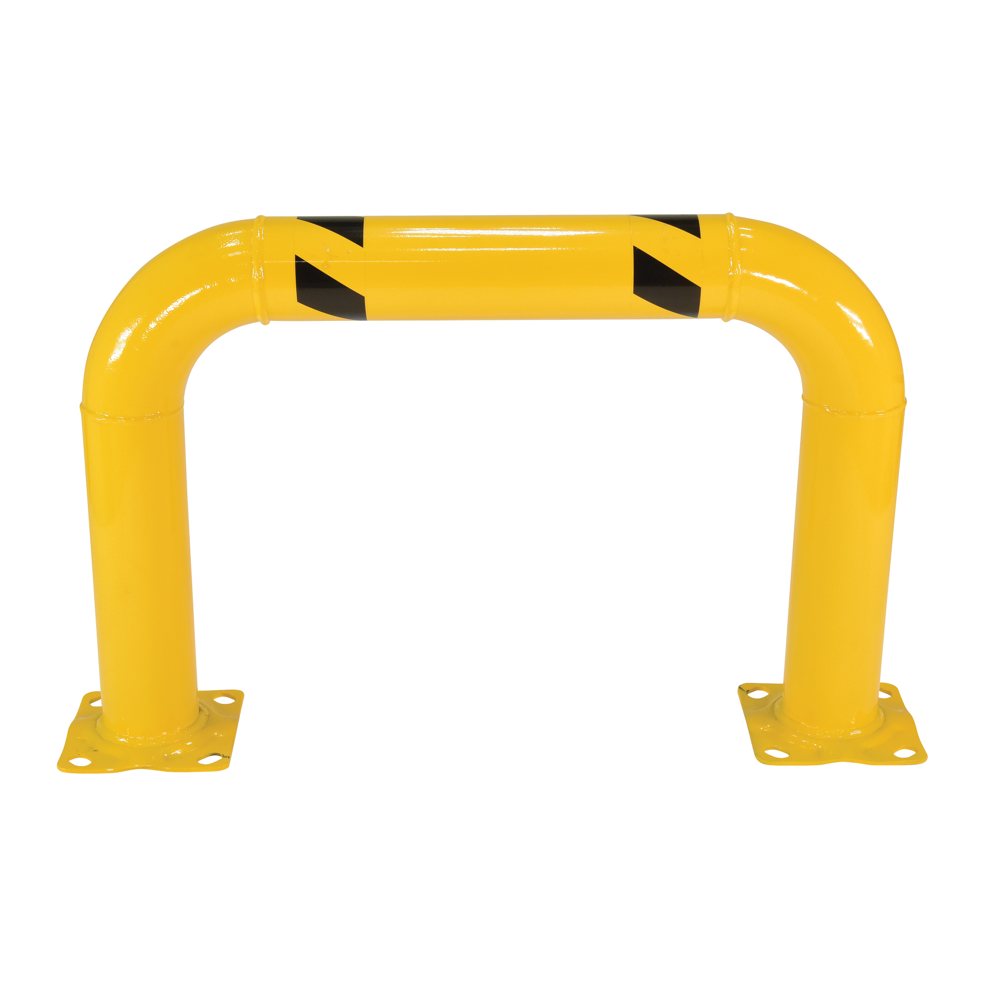 Garde-corps à profil élevé pour machines, 3' la x 2' h, Jaune – Image 2