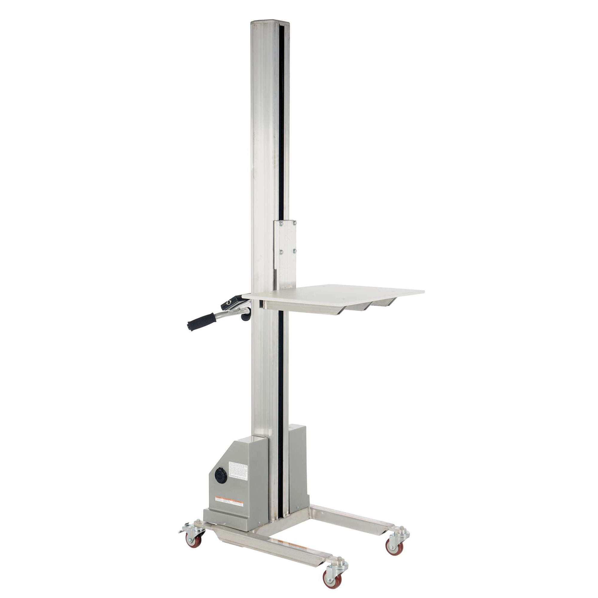 Gerbeur à levage rapide, Mécanisme Électrique, Capacité de 125 lb, Levage max de 72"