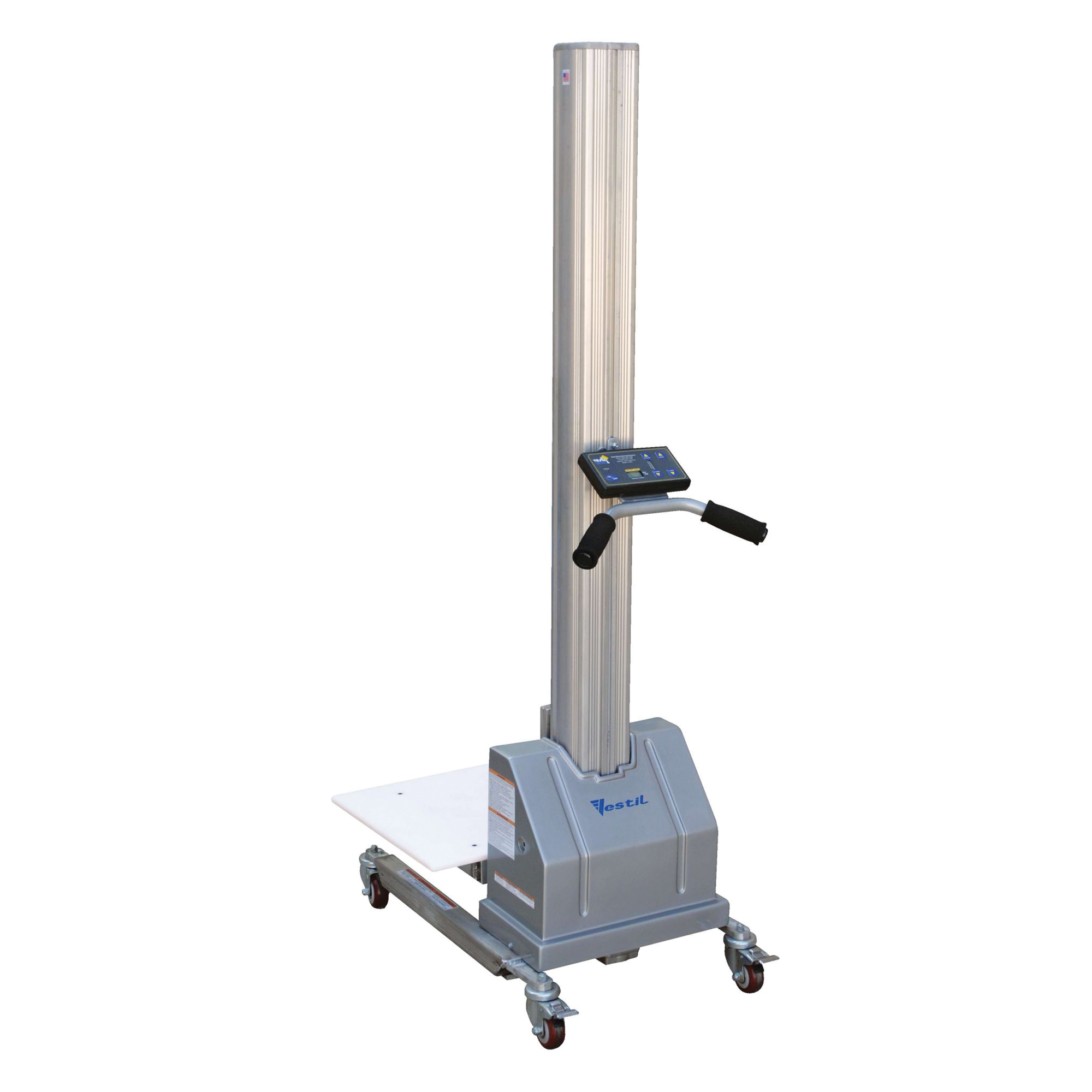 Gerbeur à levage rapide, Mécanisme Électrique, Capacité de 175 lb, Levage max de 57"