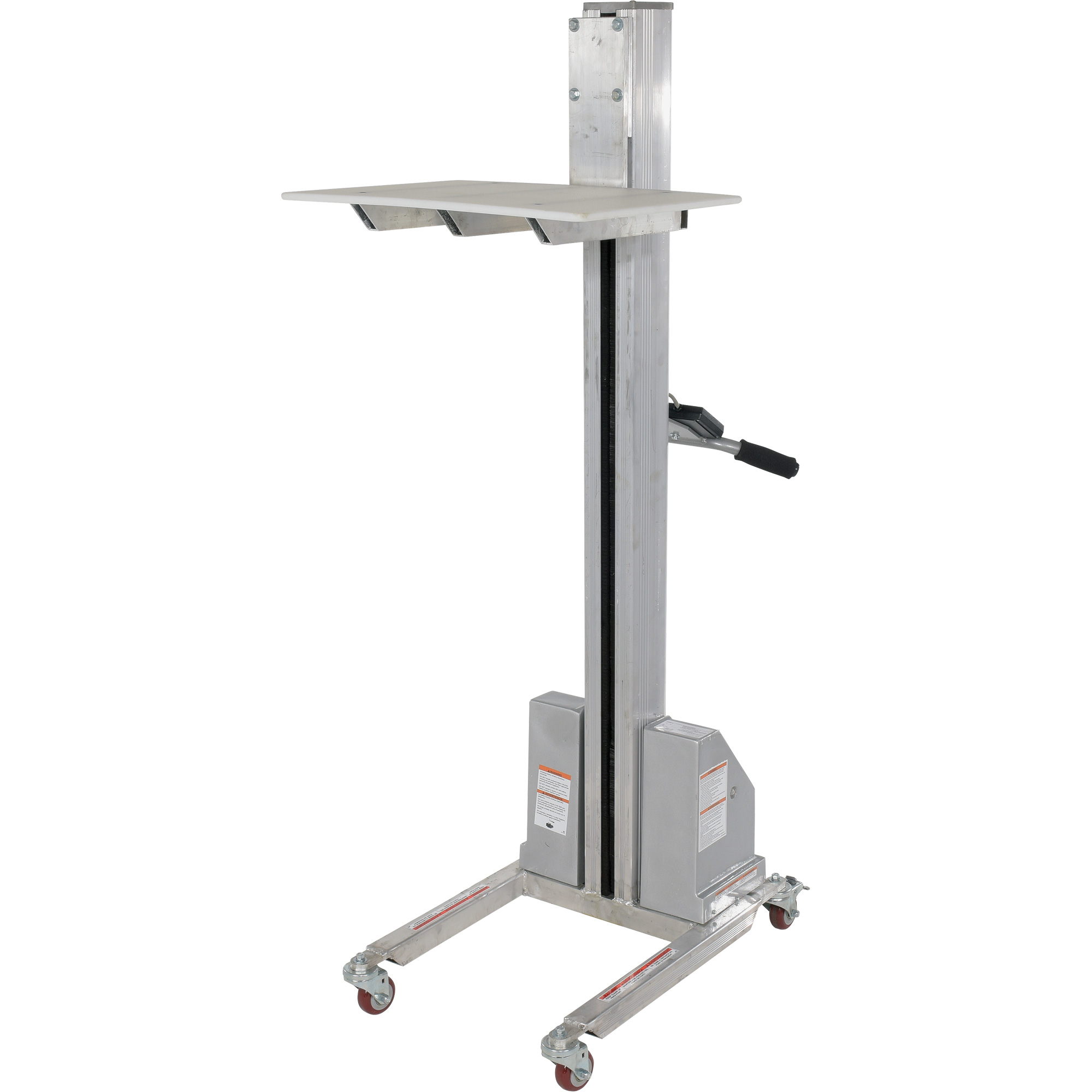 Gerbeur à levage rapide, Mécanisme Électrique, Capacité de 175 lb, Levage max de 57" – Image 3