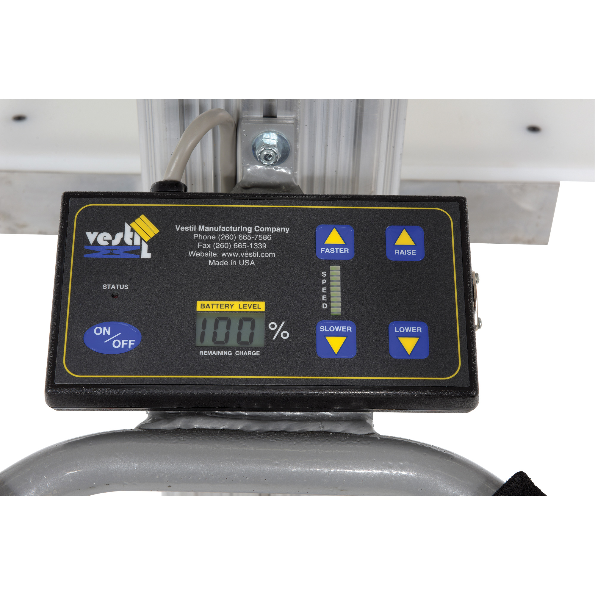 Gerbeur à levage rapide, Mécanisme Électrique, Capacité de 175 lb, Levage max de 57" – Image 4
