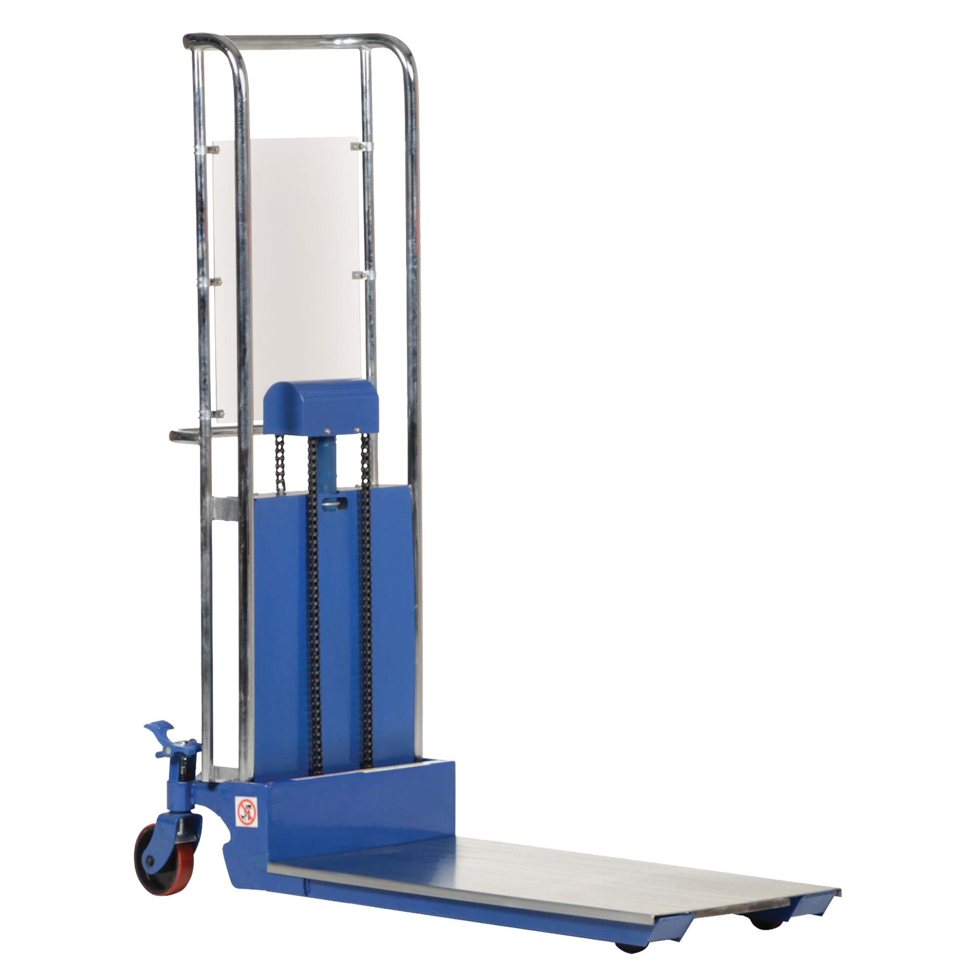 Gerbeur Hefti-Lift, Mécanisme Pompe au pied, Capacité de 300 lb, Levage max de 59"