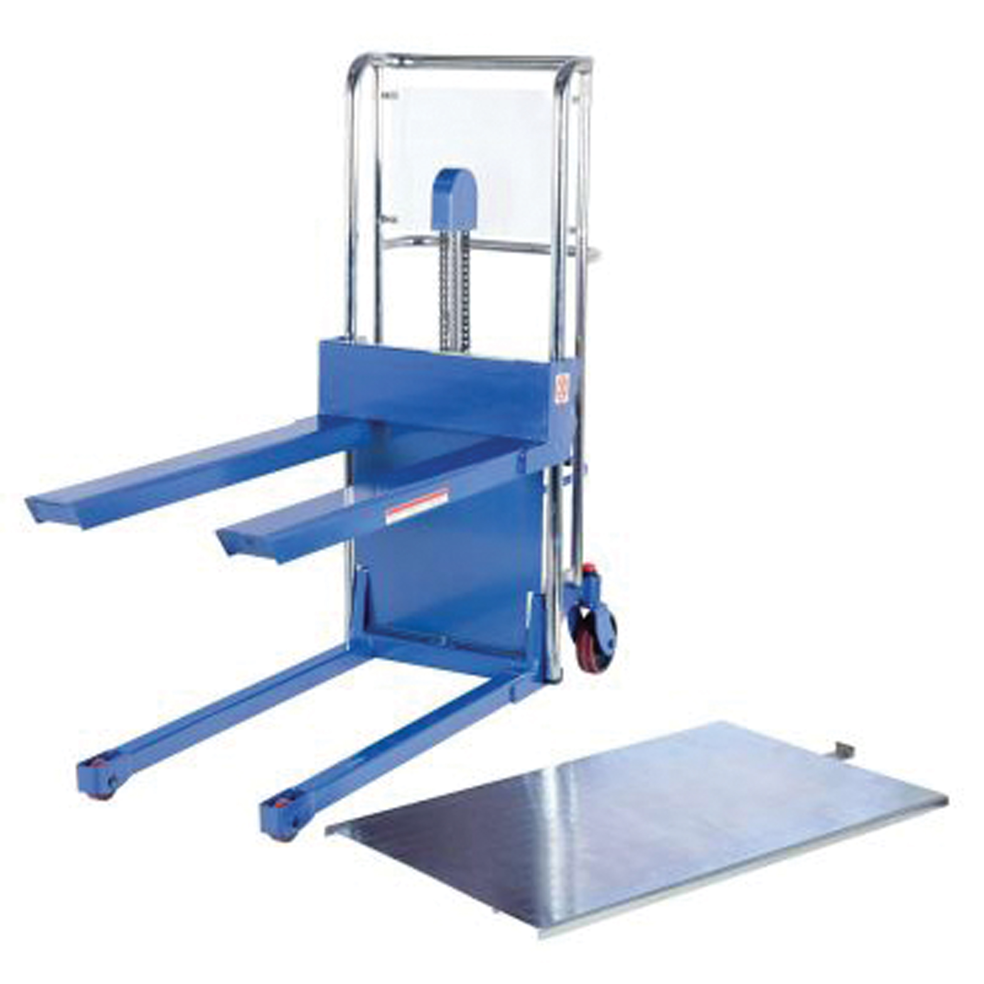Gerbeur Hefti-Lift, Mécanisme Pompe au pied, Capacité de 400 lb, Levage max de 44"