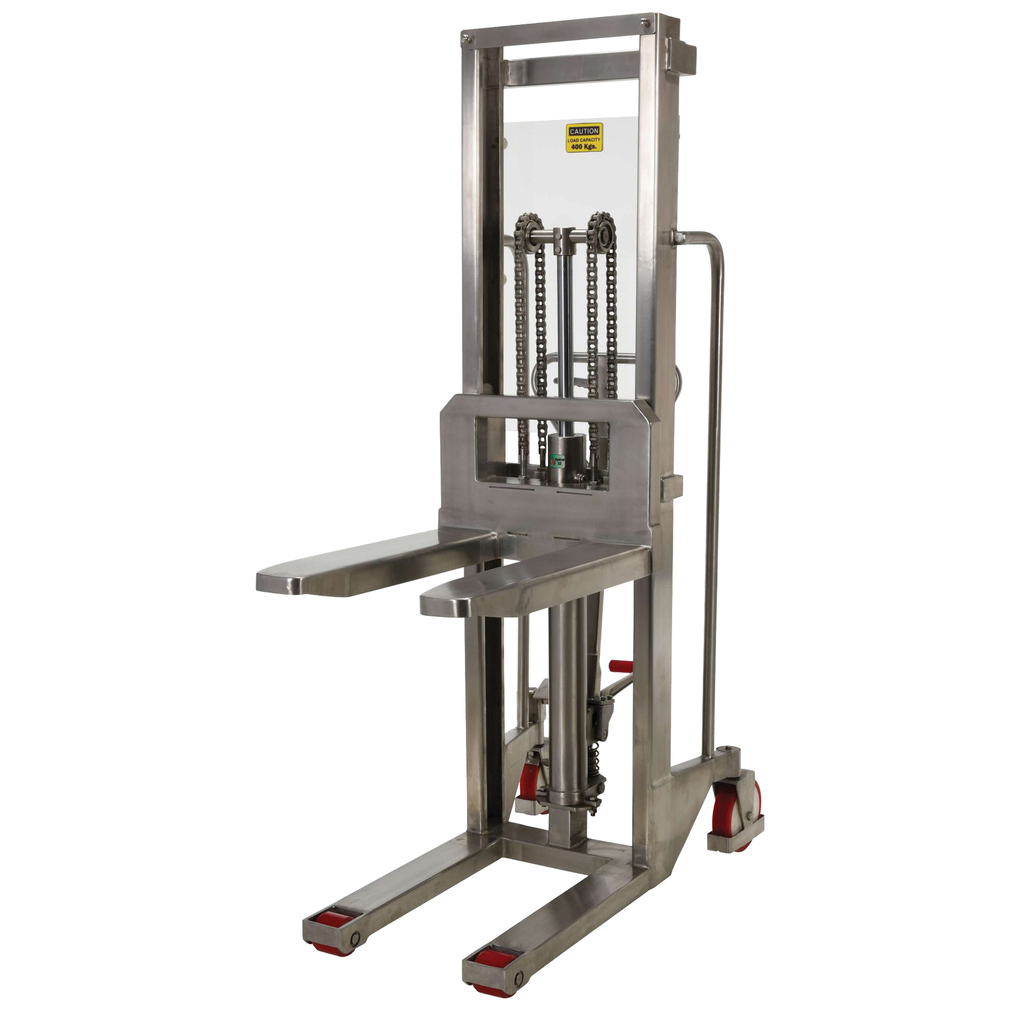 Gerbeur Hefti-Lift, Mécanisme Pompe au pied, Capacité de 880 lb, Levage max de 59"
