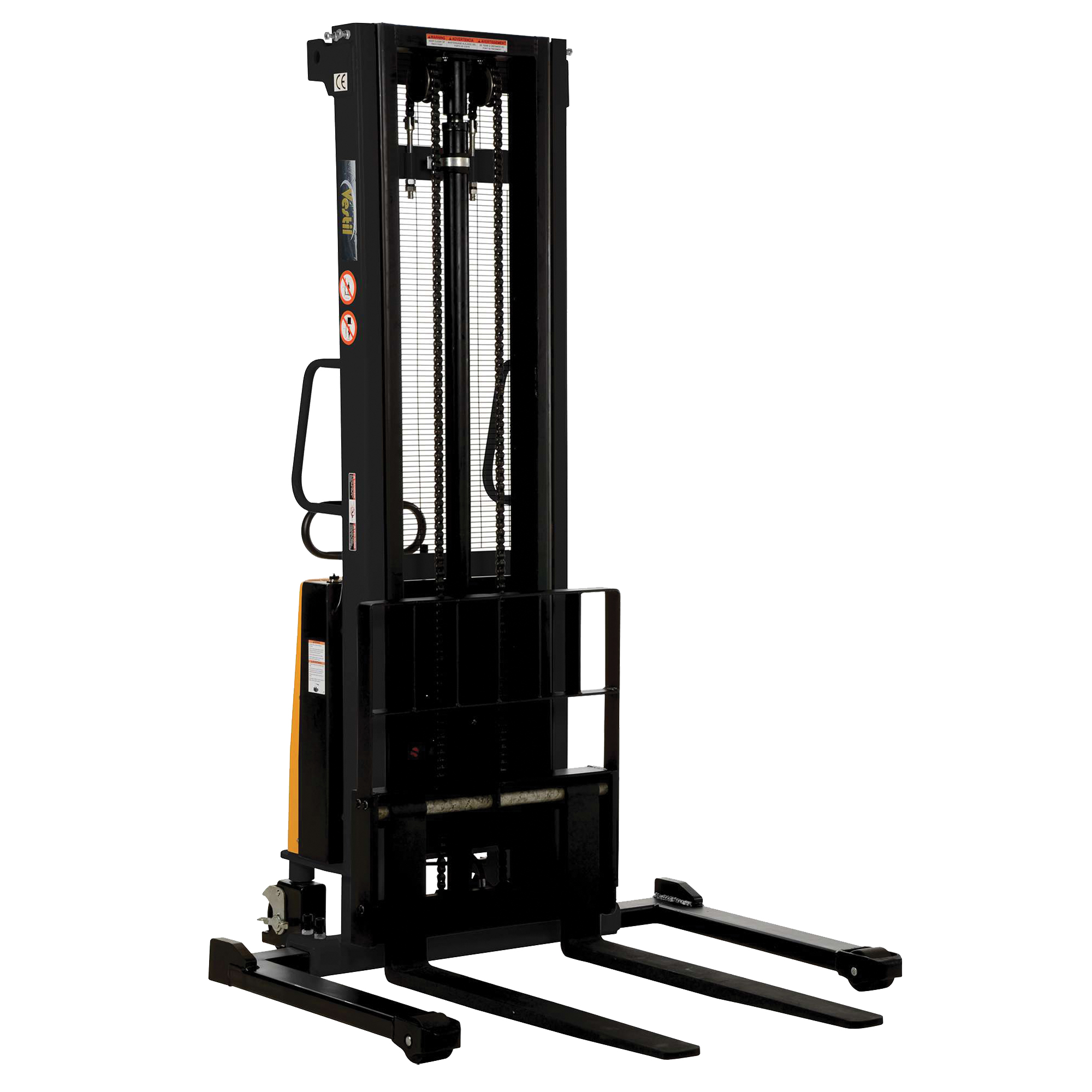 Gerbeur pour chariot élévateur, Fonctionnement Électrique, Capacité 2000 lb, Levée max 137"