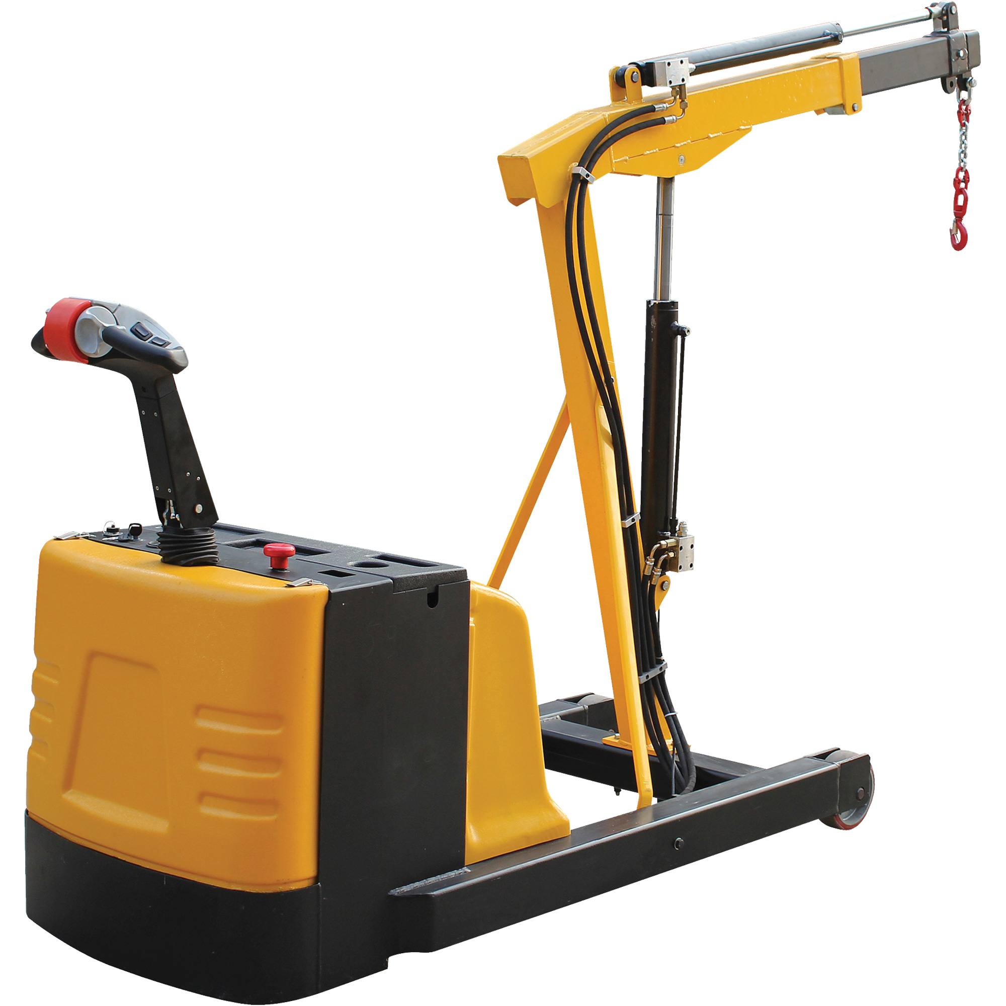 Grue d'atelier électrique, Levée 8,8', 1500 lb (0,75 tonne), 44-1/4" bras, 62-1/4" ha