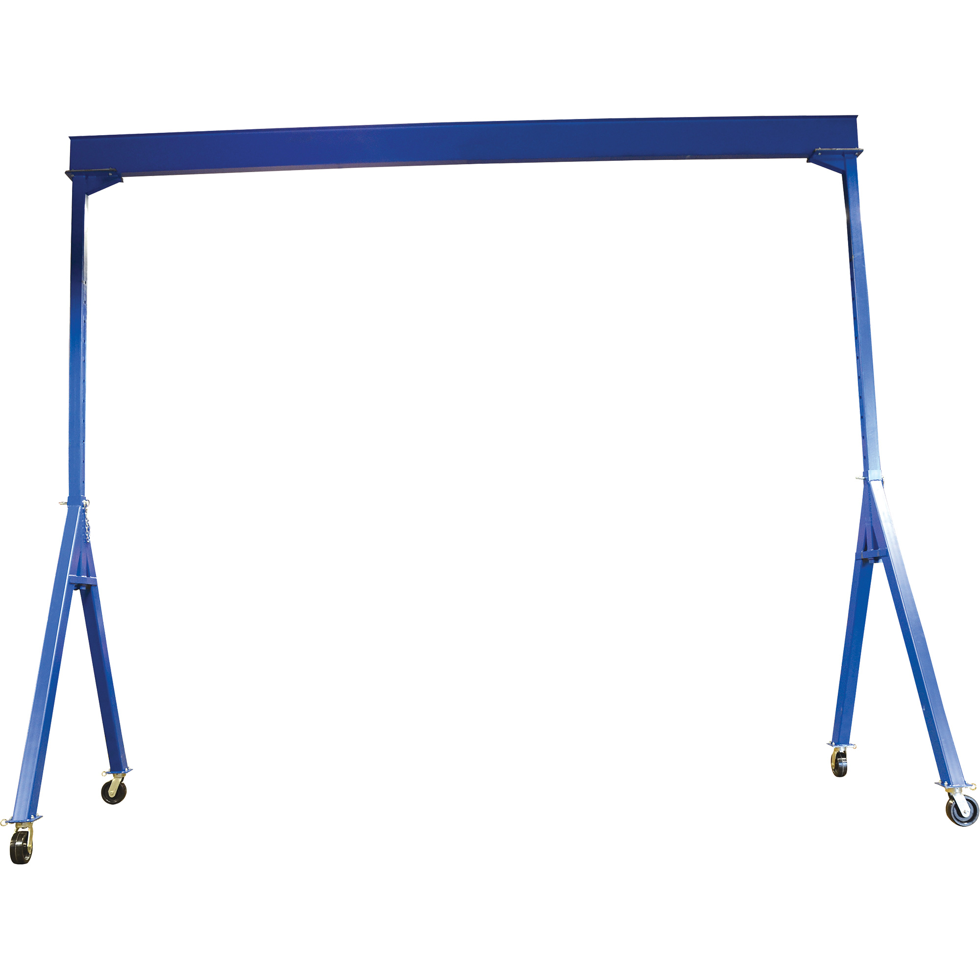 Grue-portique ajustable en acier, 20' lo, Capacité 8000 lb (4 tonnes)