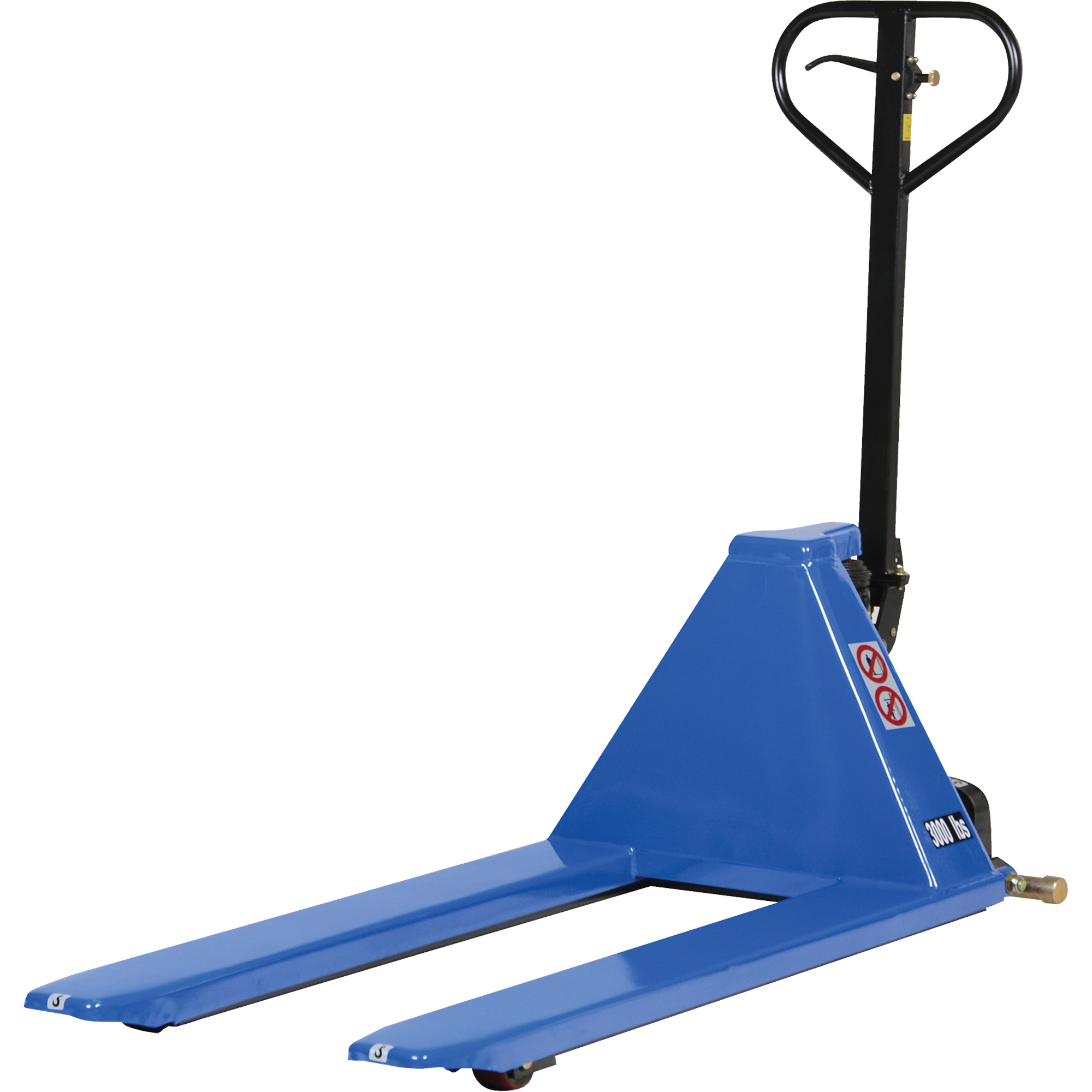 Lève-palette hydraulique et manuel à ciseaux, 47" lo x 27" la, Acier, Capacité de 2200 lb