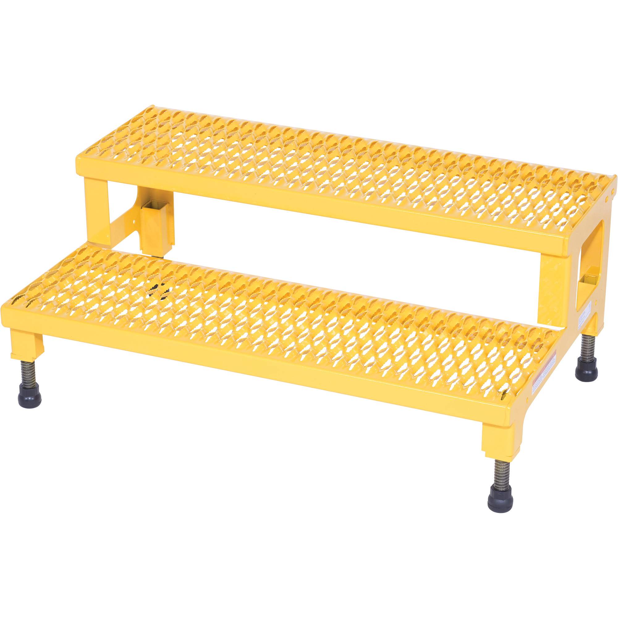 Plate-forme ajustable Step-Mate, 2 marche(s), 36-3/16" la x 22-7/8" lo x 15-1/4" h, Capacité 500 lb